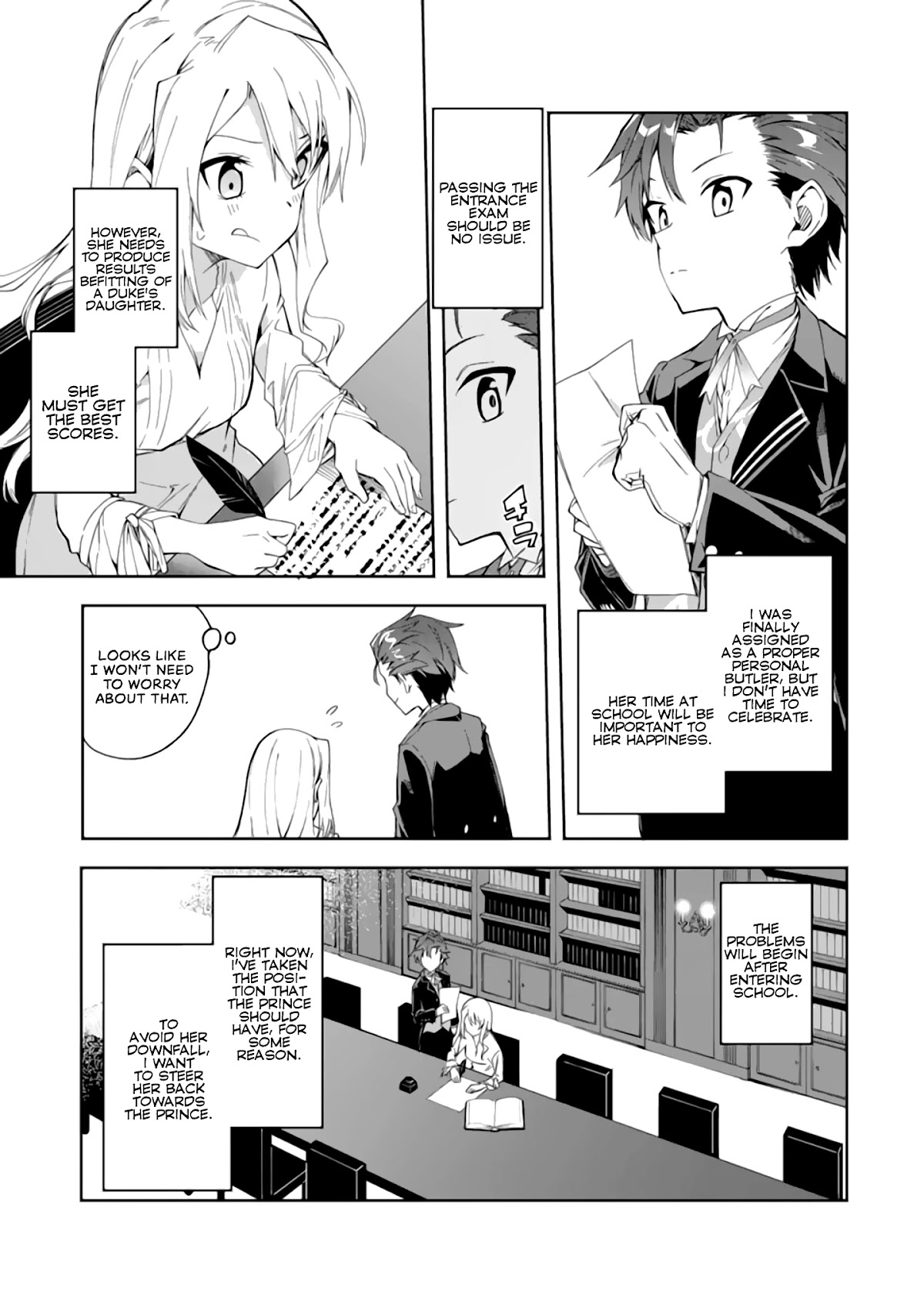 Akuyaku Reijou no Shitsuji-sama Hametsu Chapter 2.1 page 18 - Chapter 2.1: A Butler's Decision