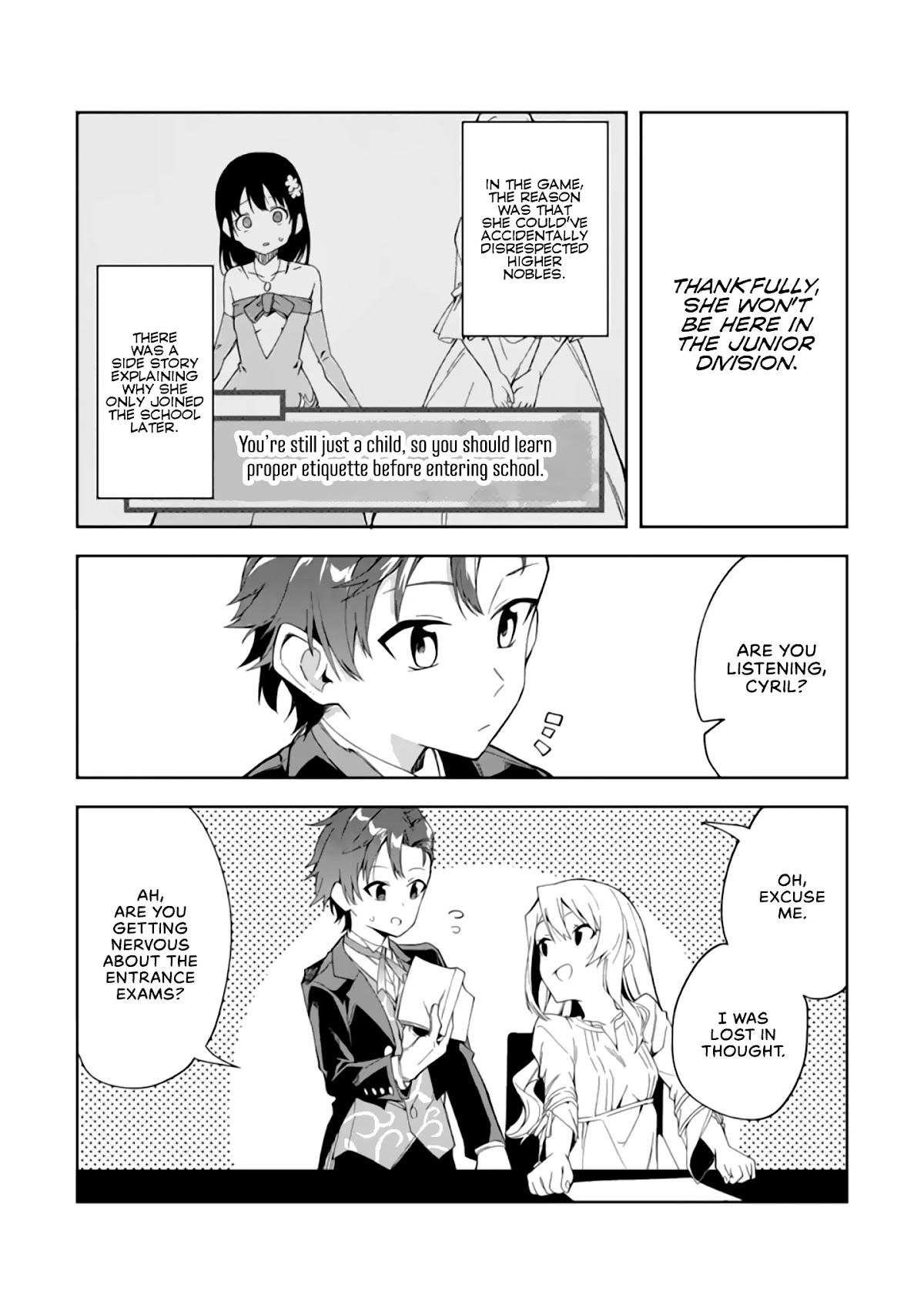 Akuyaku Reijou no Shitsuji-sama Hametsu Chapter 2.1 page 20 - Chapter 2.1: A Butler's Decision