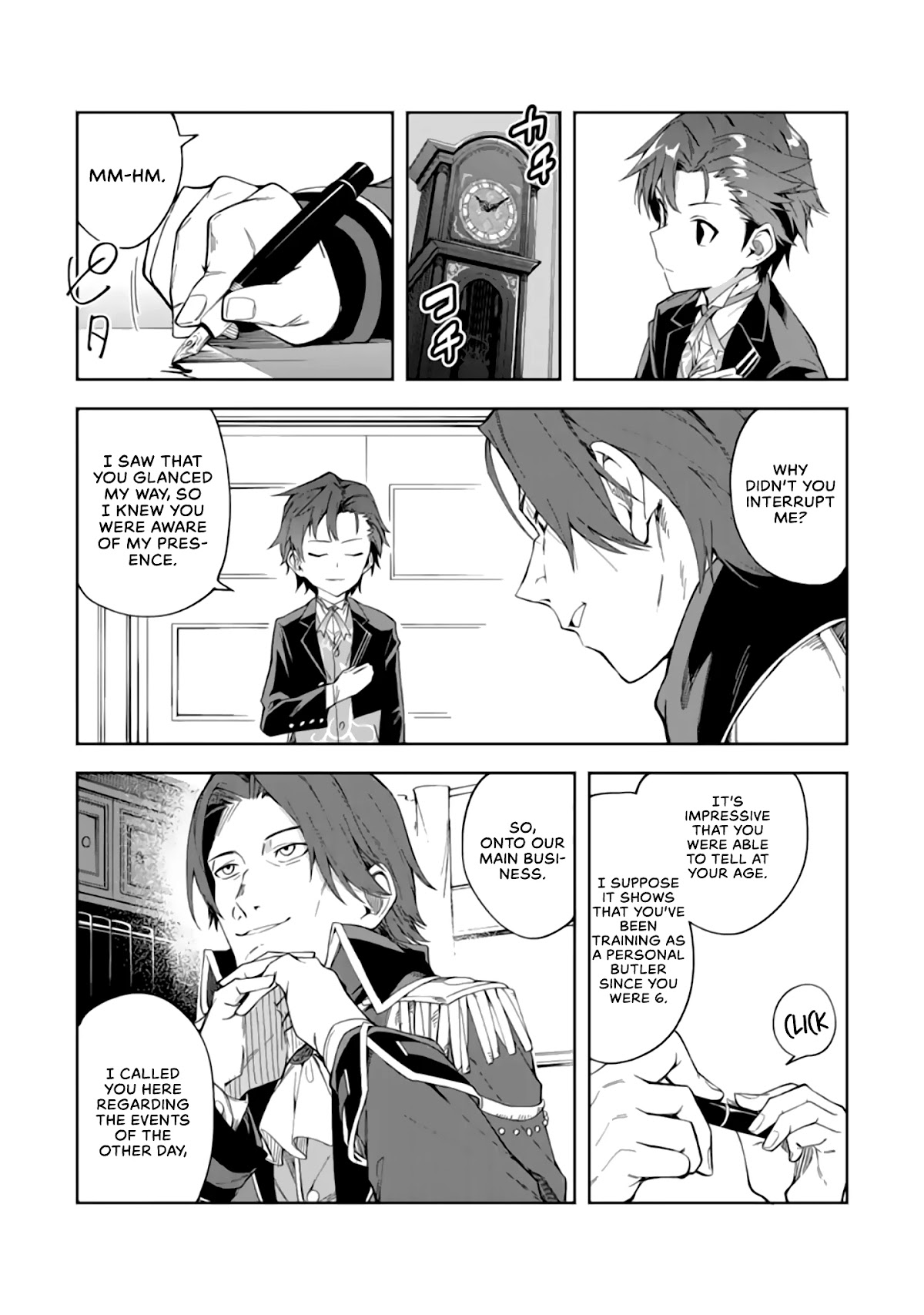 Akuyaku Reijou no Shitsuji-sama Hametsu Chapter 2.1 page 6 - Chapter 2.1: A Butler's Decision