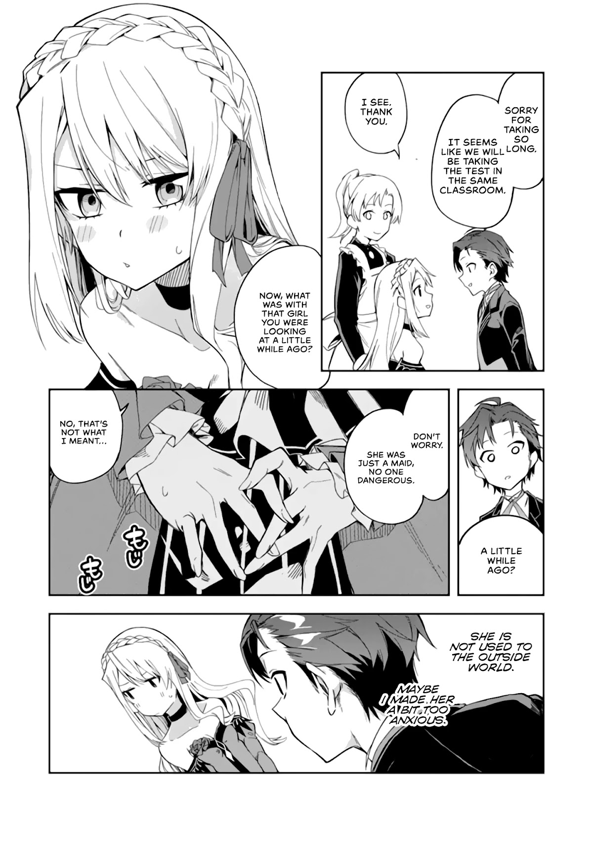 Akuyaku Reijou no Shitsuji-sama Hametsu Chapter 2.2 page 1 - Chapter 2.2: A Butler's Decision