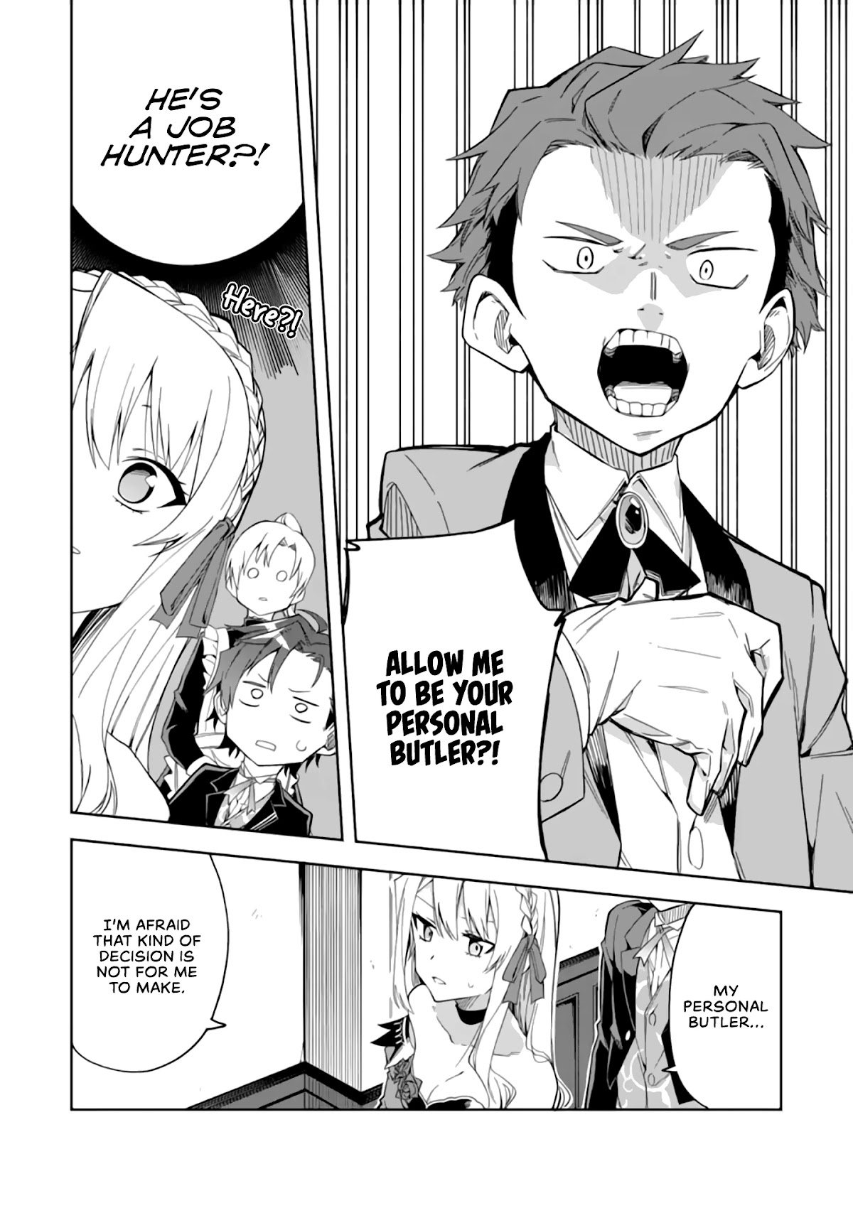 Akuyaku Reijou no Shitsuji-sama Hametsu Chapter 2.2 page 10 - Chapter 2.2: A Butler's Decision
