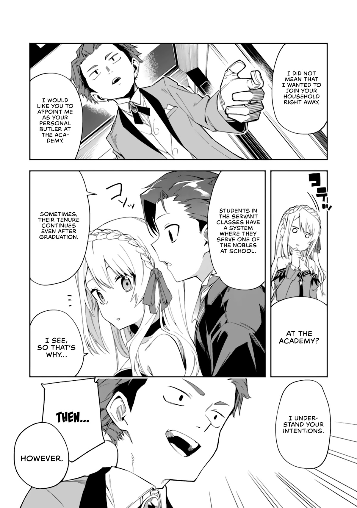 Akuyaku Reijou no Shitsuji-sama Hametsu Chapter 2.2 page 11 - Chapter 2.2: A Butler's Decision