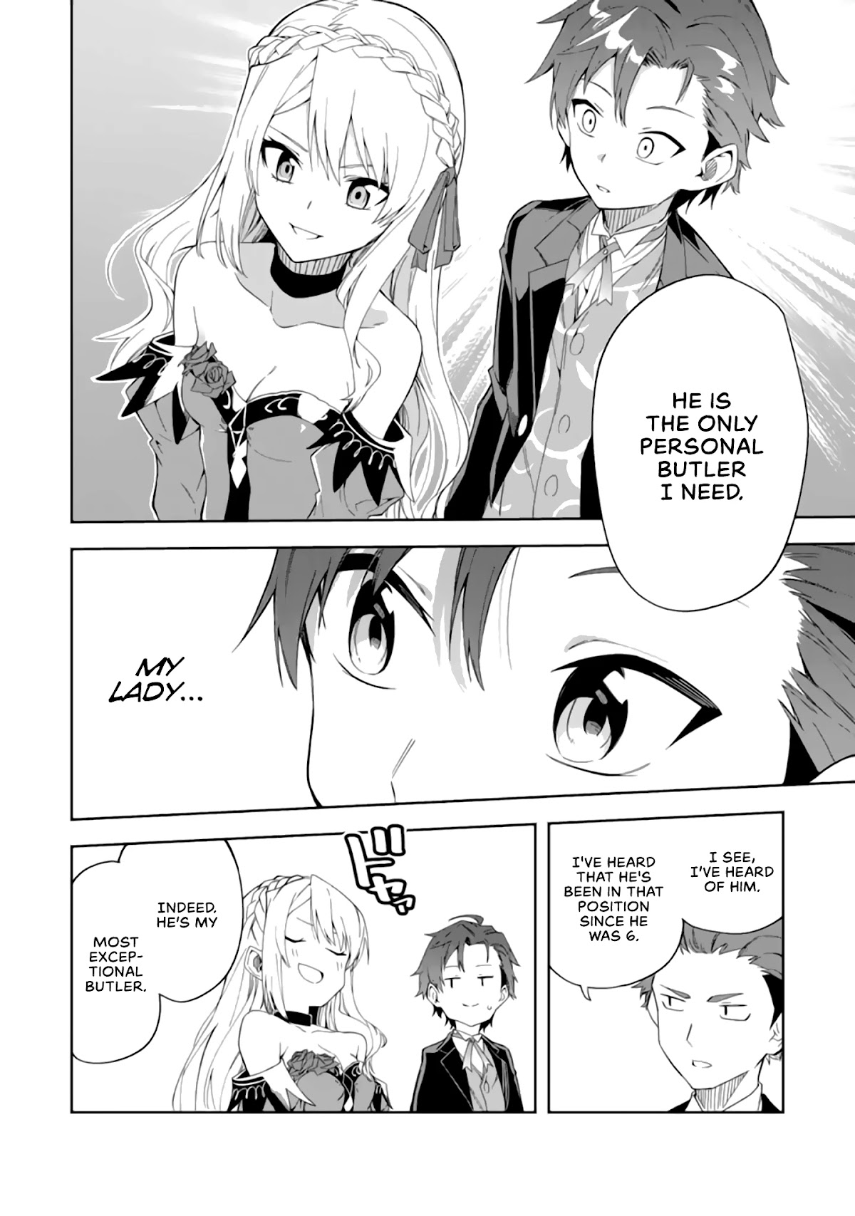 Akuyaku Reijou no Shitsuji-sama Hametsu Chapter 2.2 page 12 - Chapter 2.2: A Butler's Decision