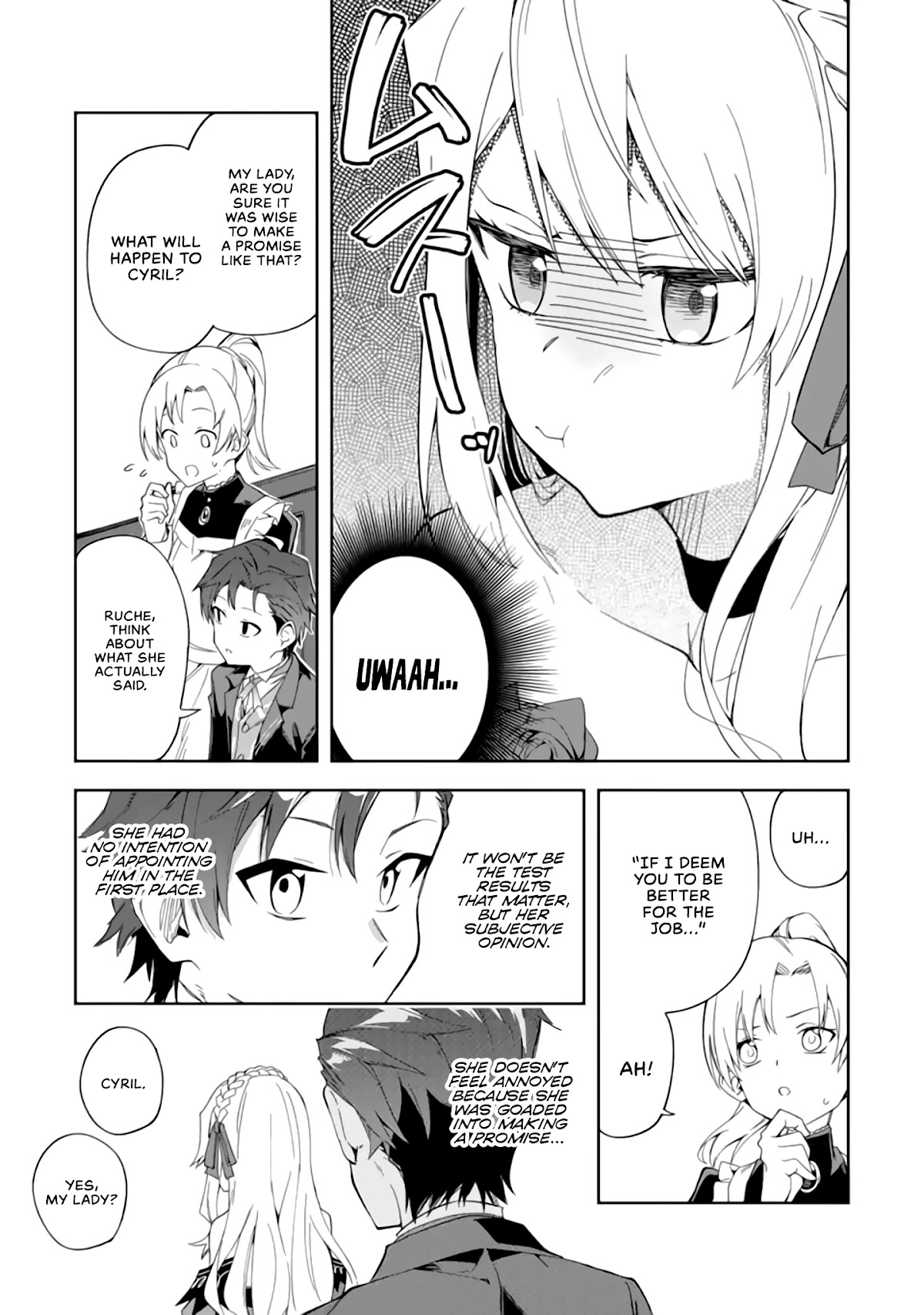 Akuyaku Reijou no Shitsuji-sama Hametsu Chapter 2.2 page 15 - Chapter 2.2: A Butler's Decision
