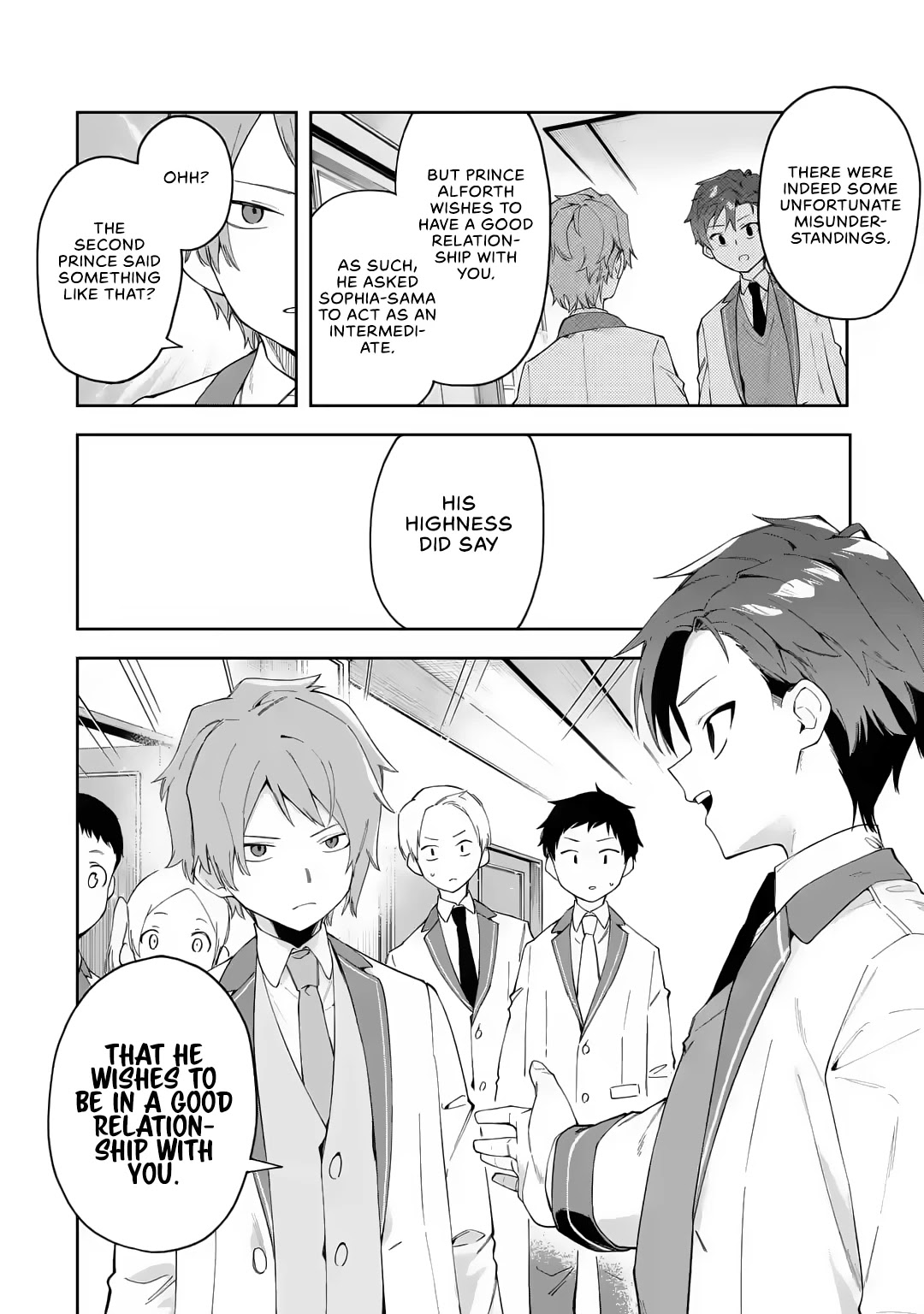 Akuyaku Reijou no Shitsuji-sama Hametsu Chapter 20 page 11 - Chapter 20: Mediation