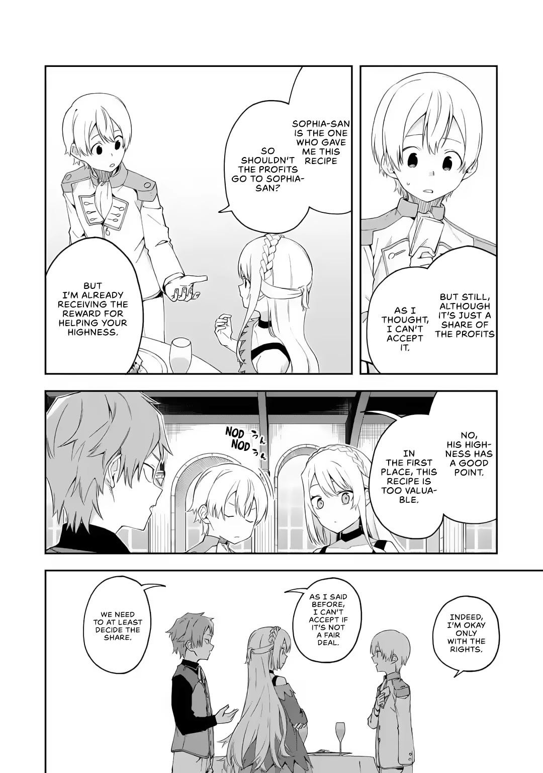 Akuyaku Reijou no Shitsuji-sama Hametsu Chapter 20 page 35 - Chapter 20: Mediation