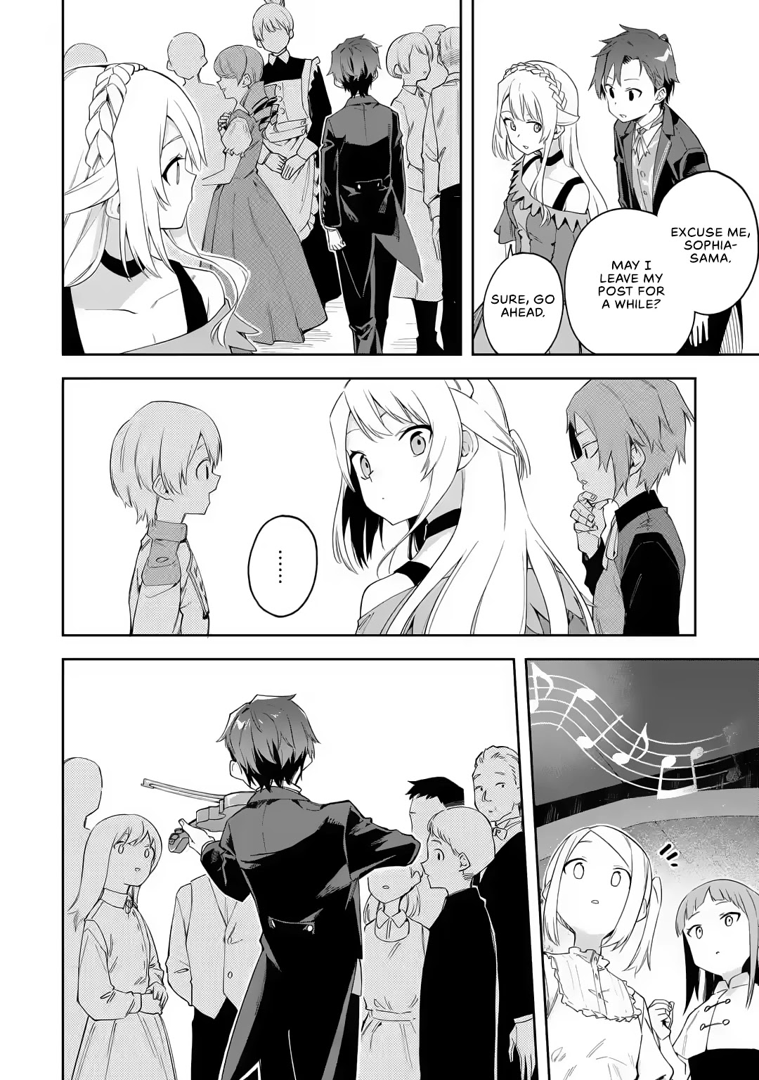 Akuyaku Reijou no Shitsuji-sama Hametsu Chapter 20 page 37 - Chapter 20: Mediation