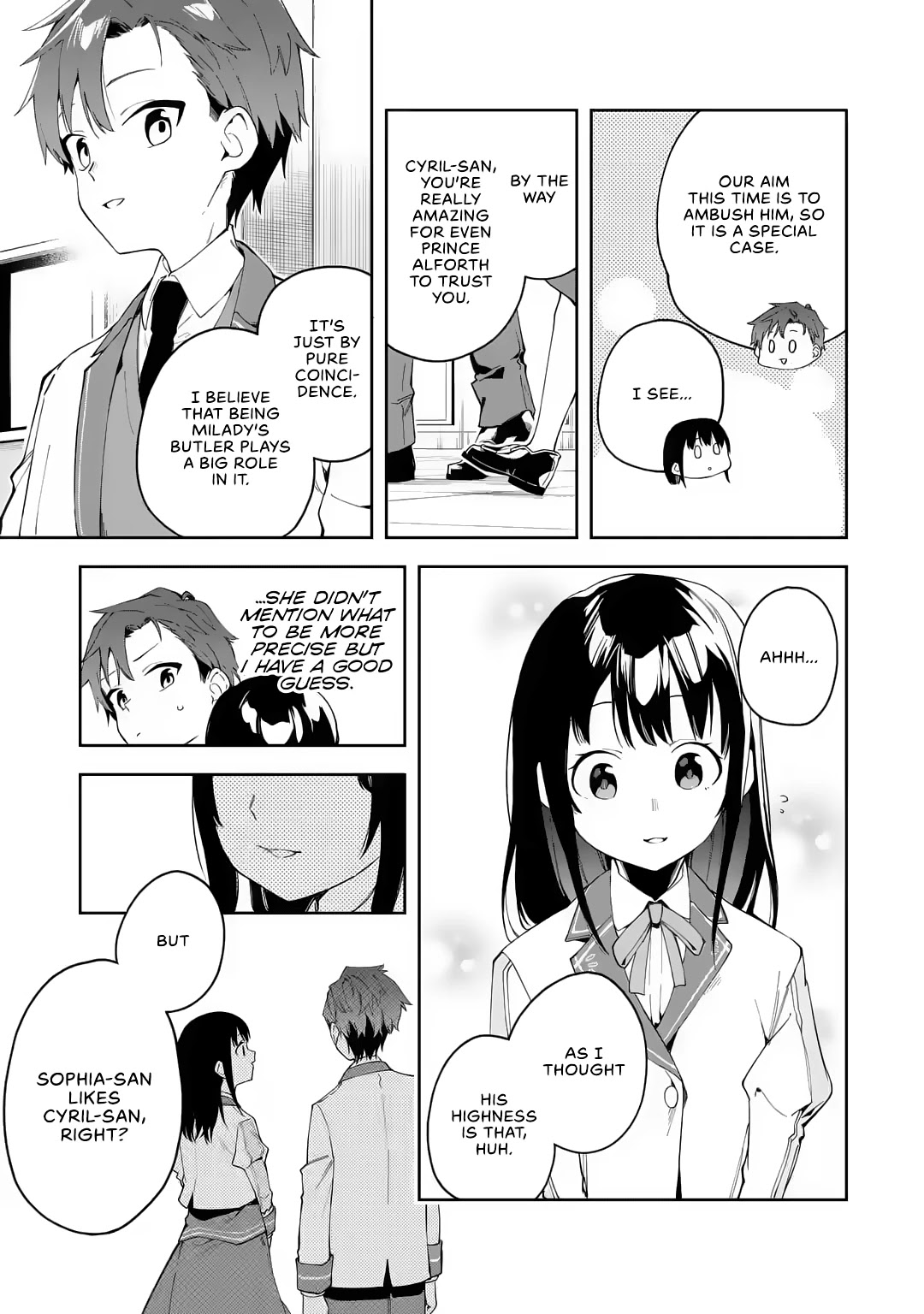 Akuyaku Reijou no Shitsuji-sama Hametsu Chapter 20 page 4 - Chapter 20: Mediation