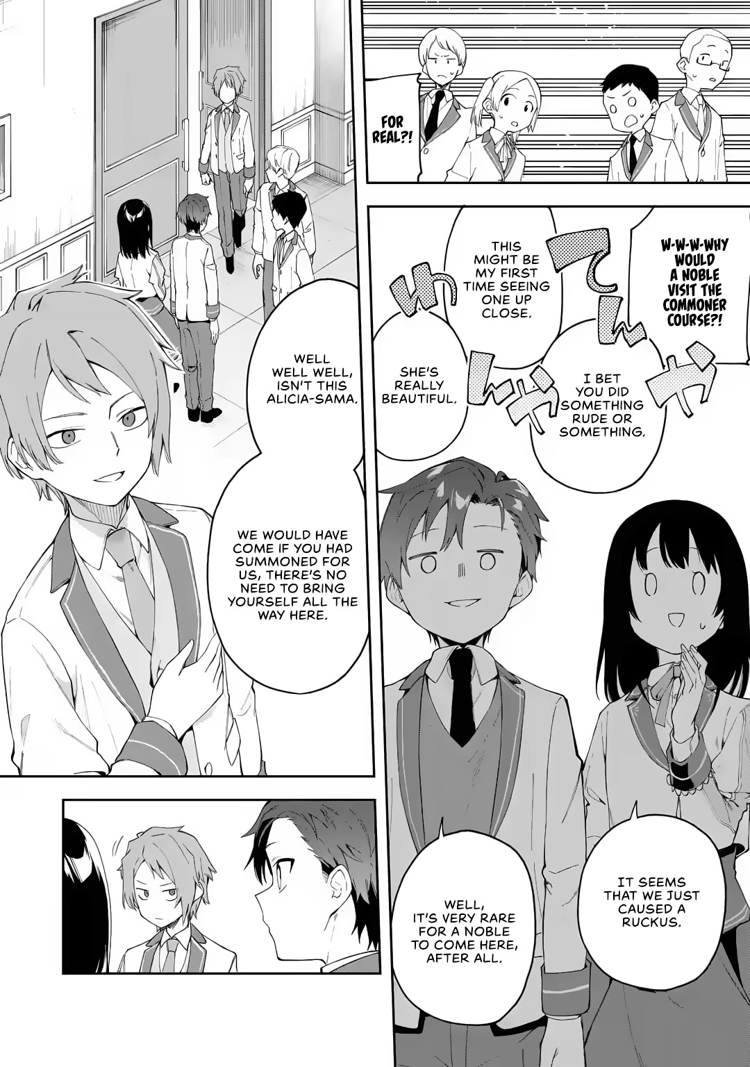 Akuyaku Reijou no Shitsuji-sama Hametsu Chapter 20 page 7 - Chapter 20: Mediation