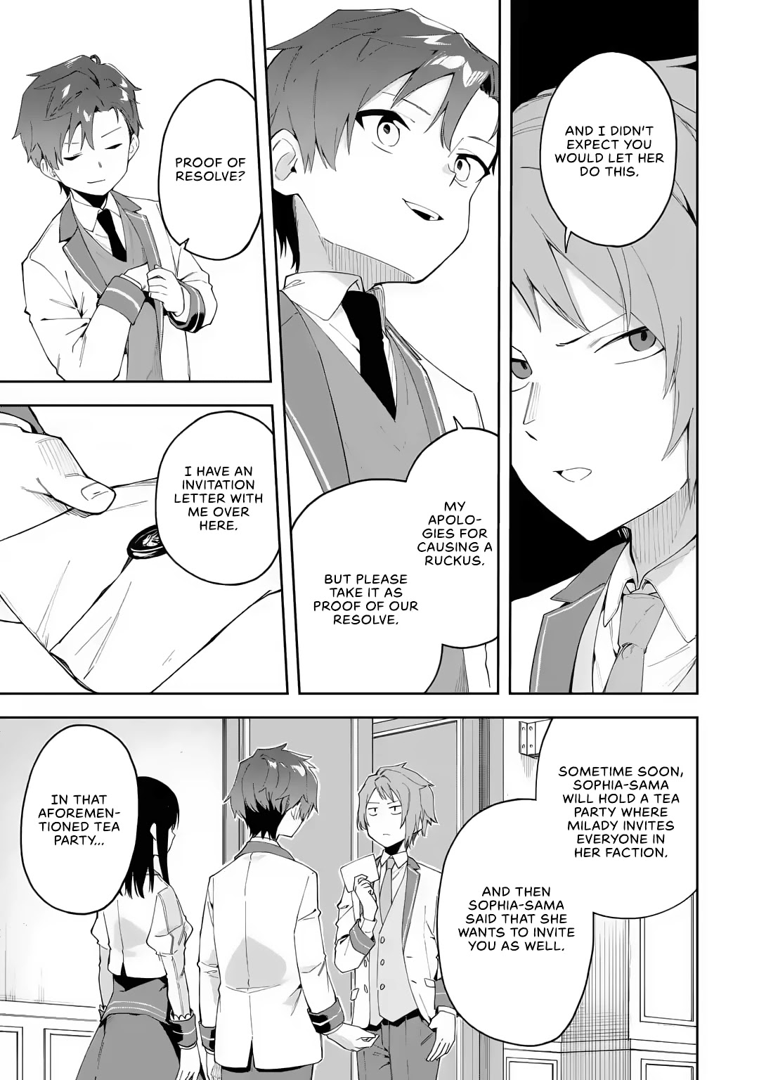 Akuyaku Reijou no Shitsuji-sama Hametsu Chapter 20 page 8 - Chapter 20: Mediation