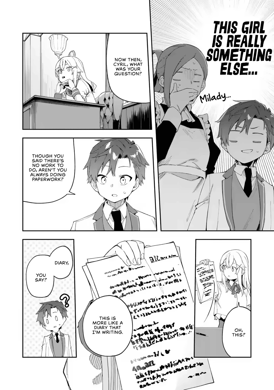 Akuyaku Reijou no Shitsuji-sama Hametsu Chapter 22 page 17 - Chapter 22: The Duty of the Student Council