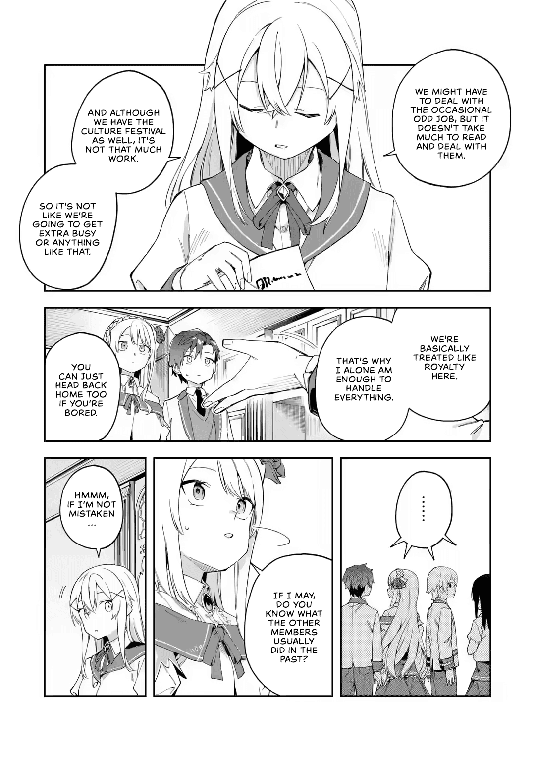 Akuyaku Reijou no Shitsuji-sama Hametsu Chapter 22 page 18 - Chapter 22: The Duty of the Student Council