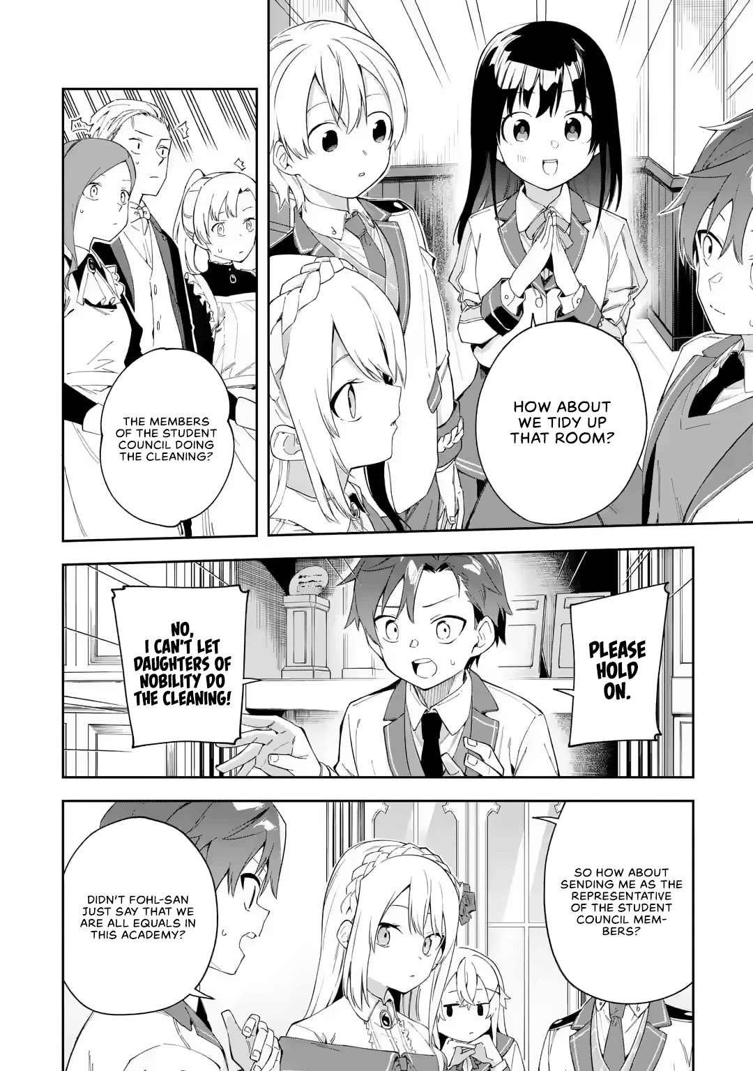 Akuyaku Reijou no Shitsuji-sama Hametsu Chapter 22 page 21 - Chapter 22: The Duty of the Student Council