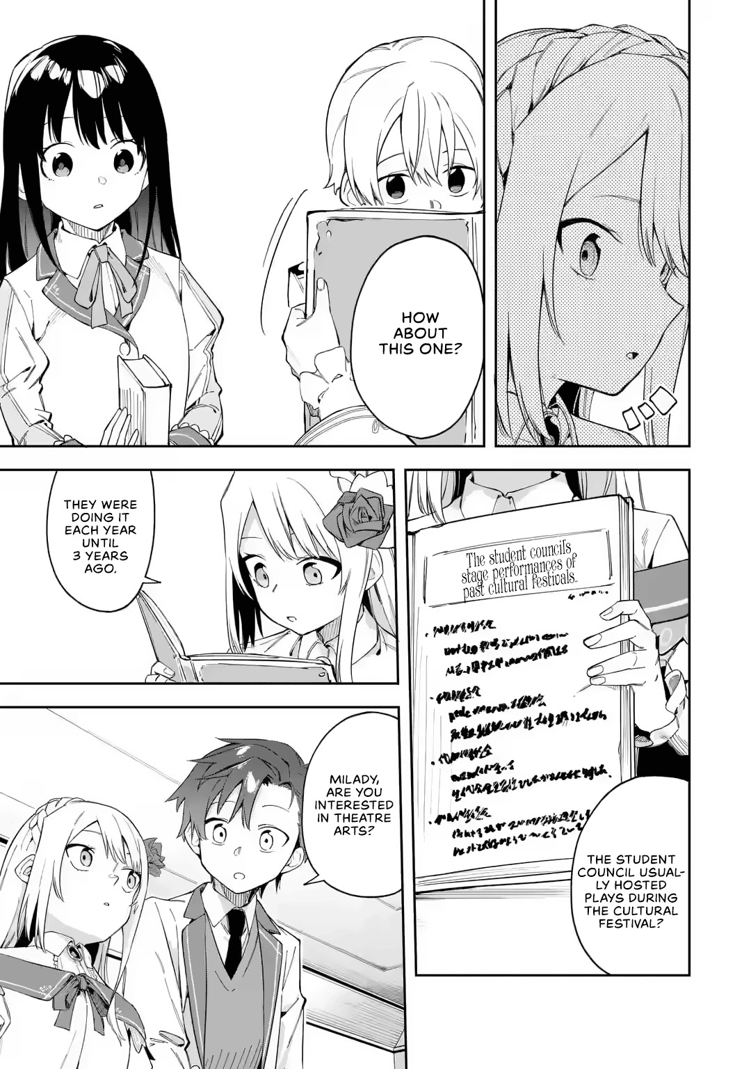 Akuyaku Reijou no Shitsuji-sama Hametsu Chapter 22 page 28 - Chapter 22: The Duty of the Student Council