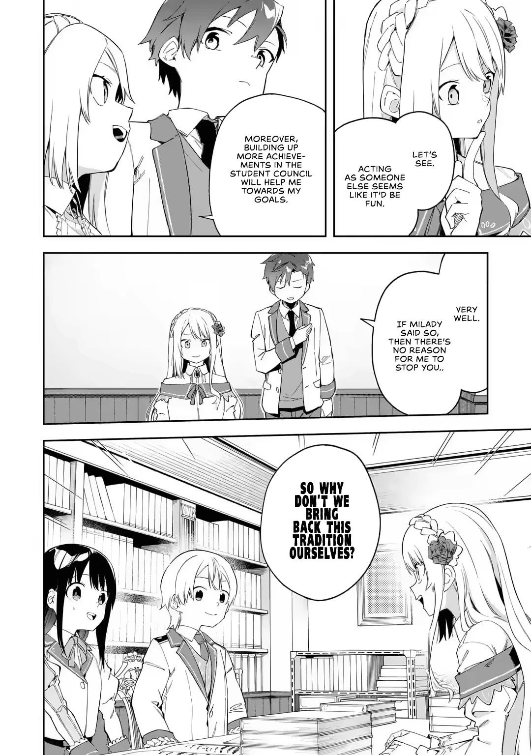 Akuyaku Reijou no Shitsuji-sama Hametsu Chapter 22 page 29 - Chapter 22: The Duty of the Student Council