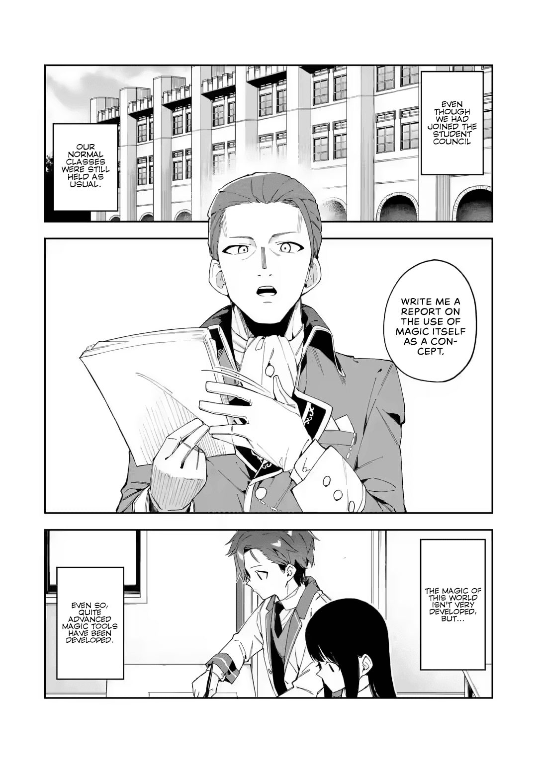 Akuyaku Reijou no Shitsuji-sama Hametsu Chapter 22 page 3 - Chapter 22: The Duty of the Student Council