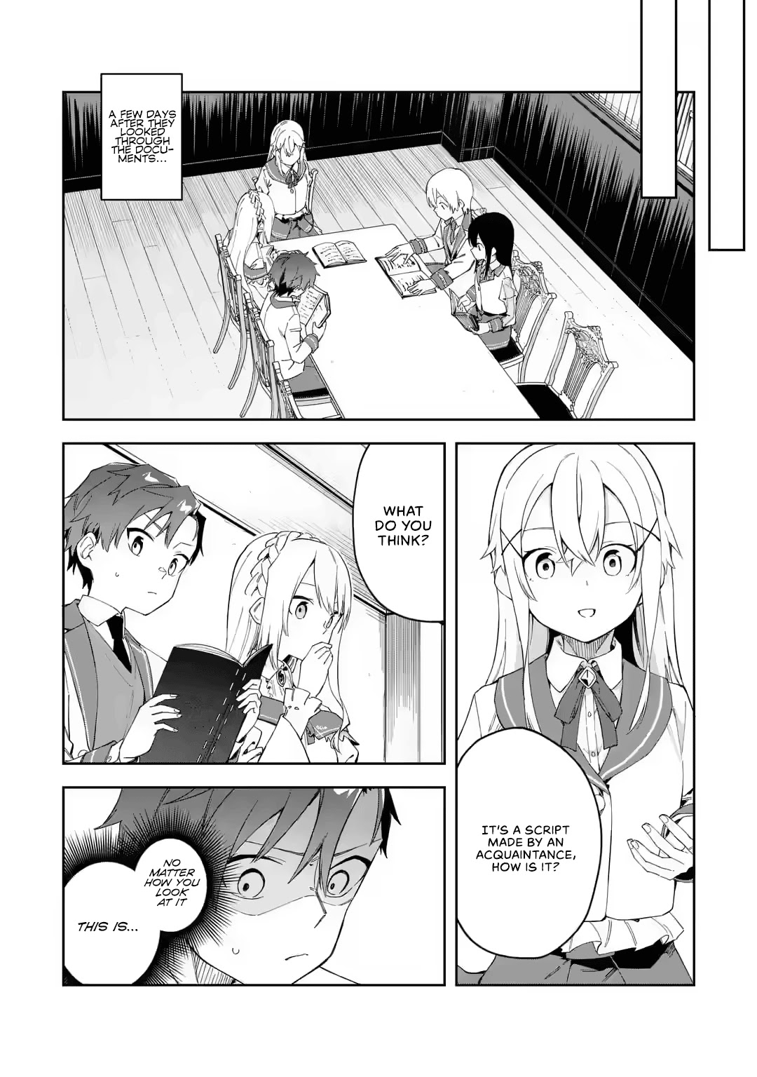 Akuyaku Reijou no Shitsuji-sama Hametsu Chapter 22 page 35 - Chapter 22: The Duty of the Student Council