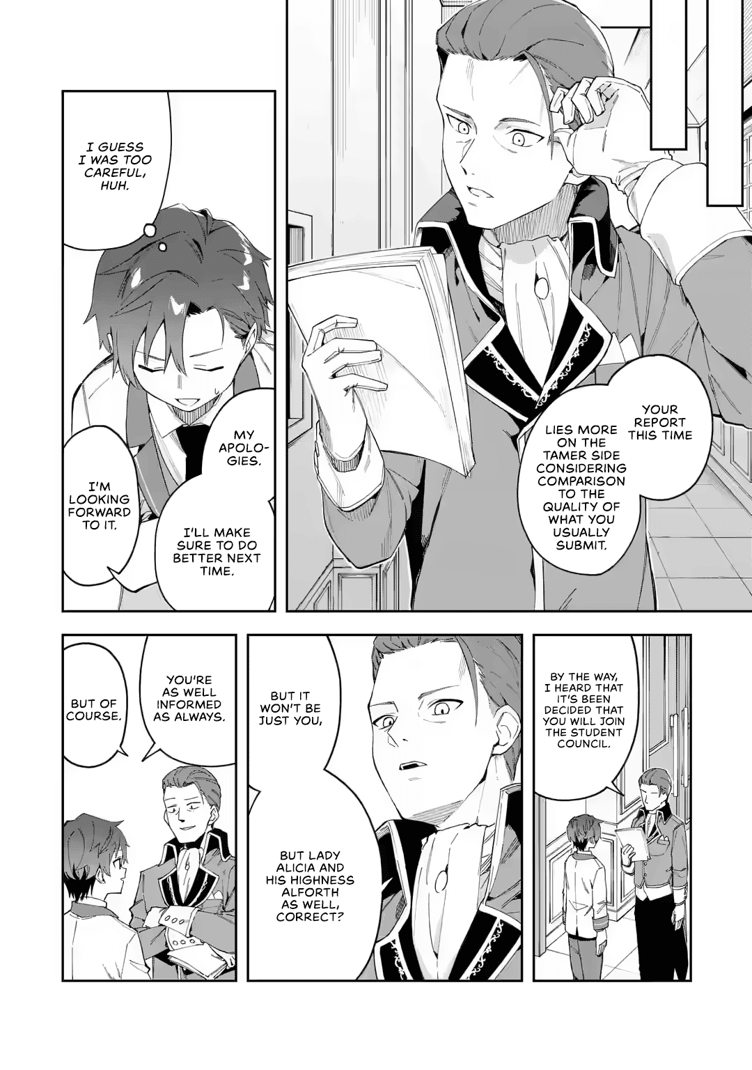 Akuyaku Reijou no Shitsuji-sama Hametsu Chapter 22 page 5 - Chapter 22: The Duty of the Student Council