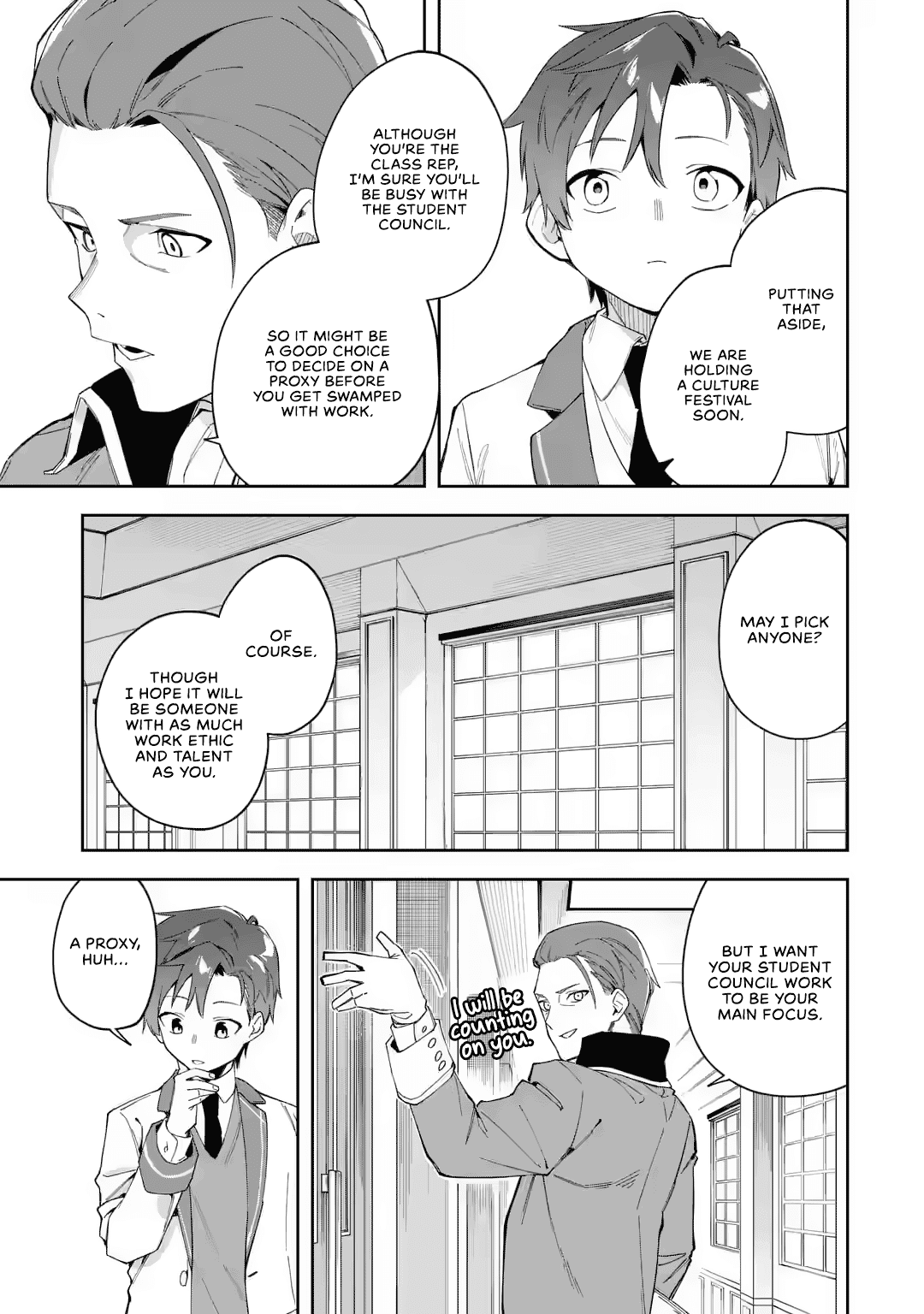 Akuyaku Reijou no Shitsuji-sama Hametsu Chapter 22 page 6 - Chapter 22: The Duty of the Student Council