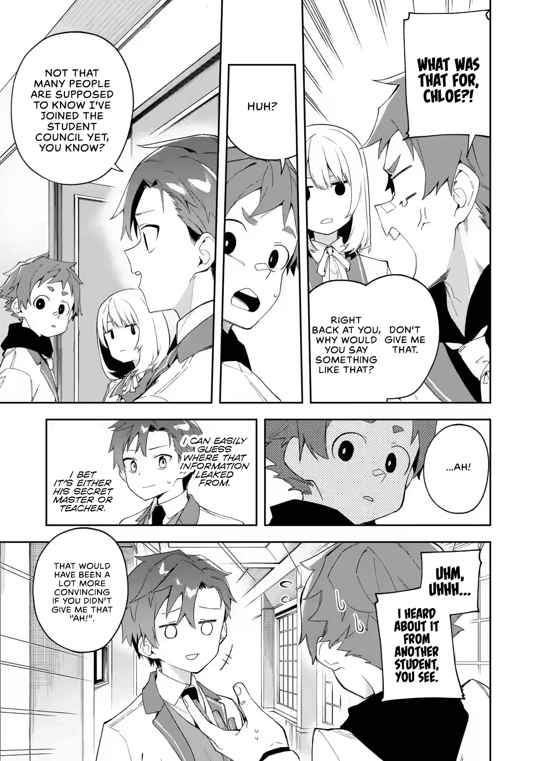 Akuyaku Reijou no Shitsuji-sama Hametsu Chapter 22 page 8 - Chapter 22: The Duty of the Student Council