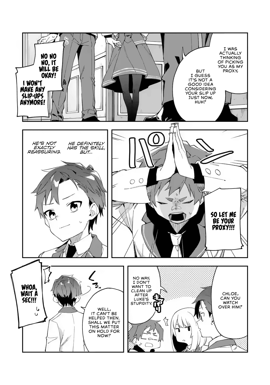 Akuyaku Reijou no Shitsuji-sama Hametsu Chapter 22 page 9 - Chapter 22: The Duty of the Student Council