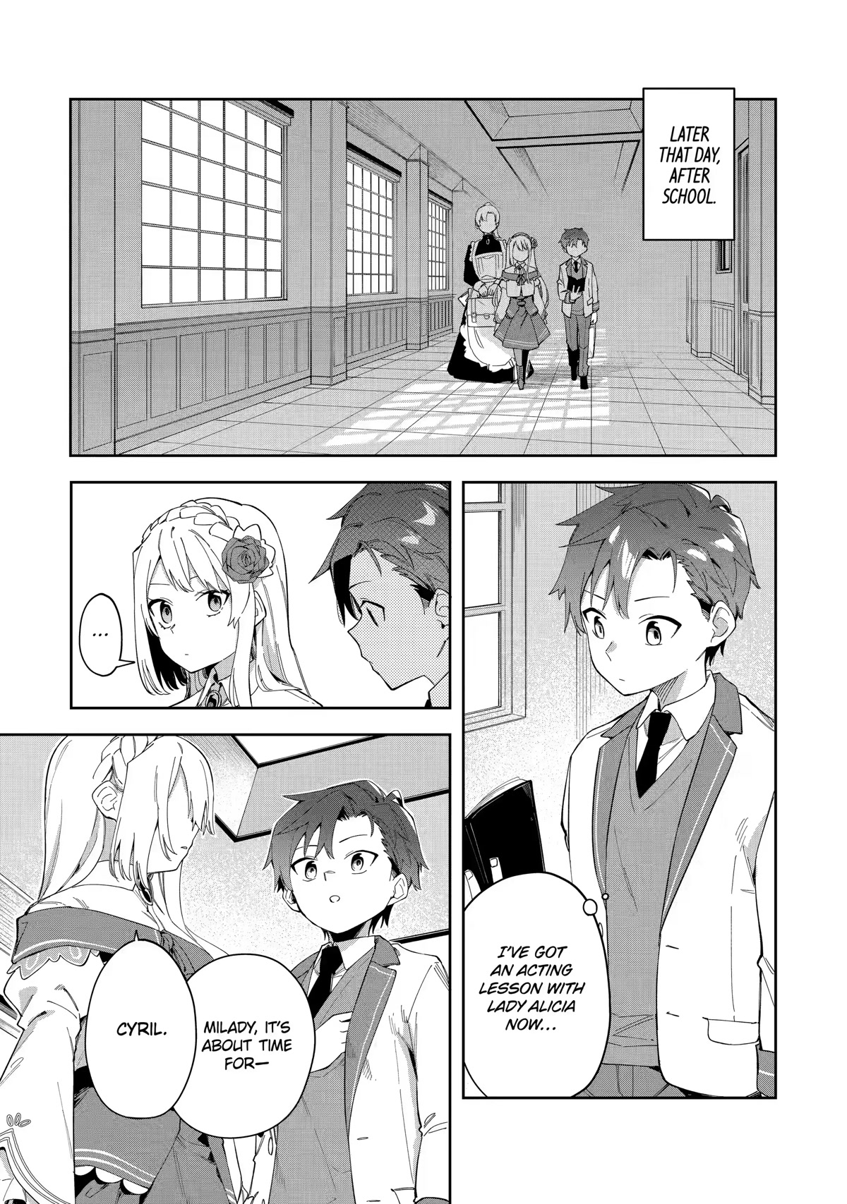 Akuyaku Reijou no Shitsuji-sama Hametsu Chapter 24.1 page 11 - Chapter 24.1: Self-Insertion (1)