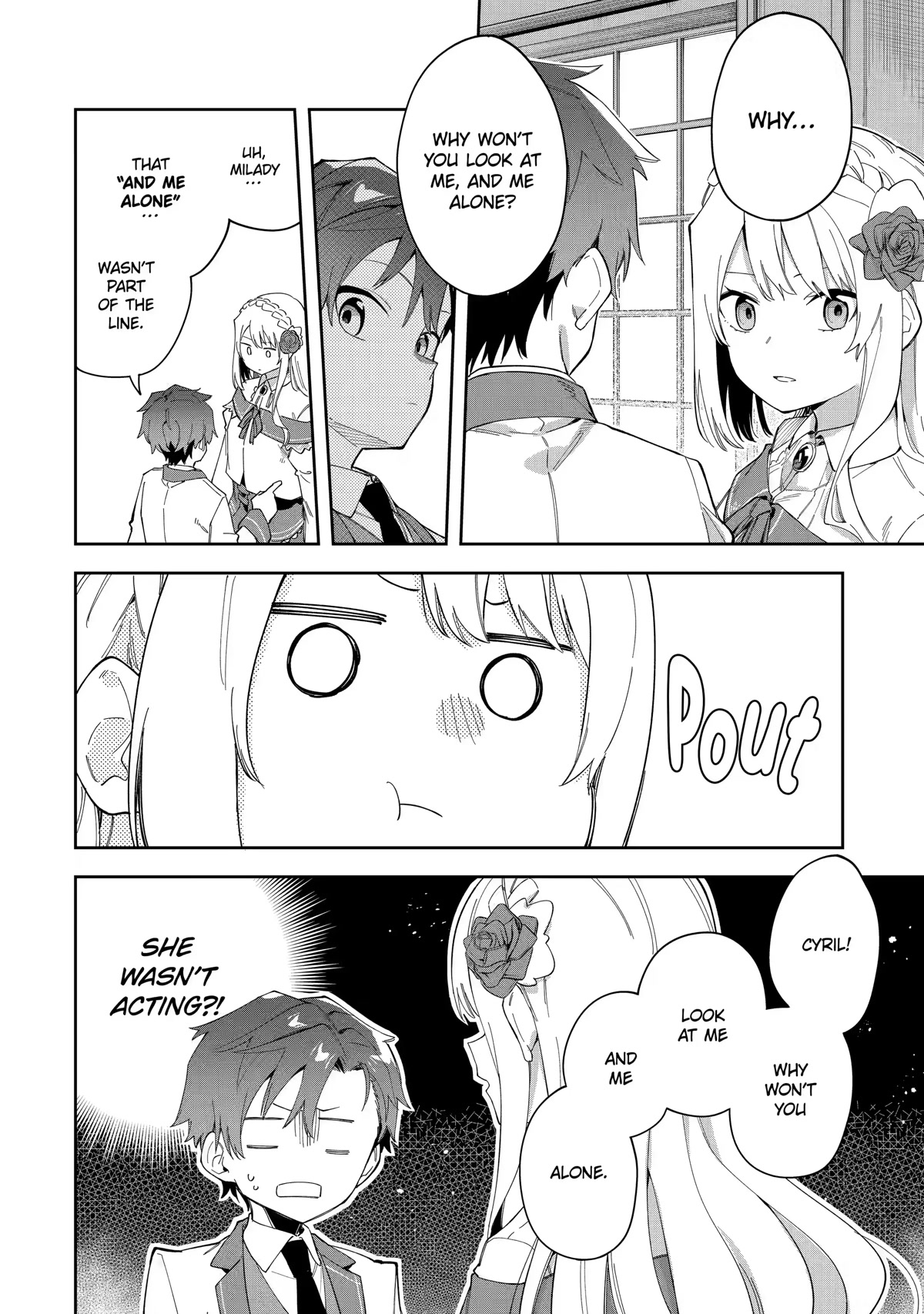 Akuyaku Reijou no Shitsuji-sama Hametsu Chapter 24.1 page 12 - Chapter 24.1: Self-Insertion (1)