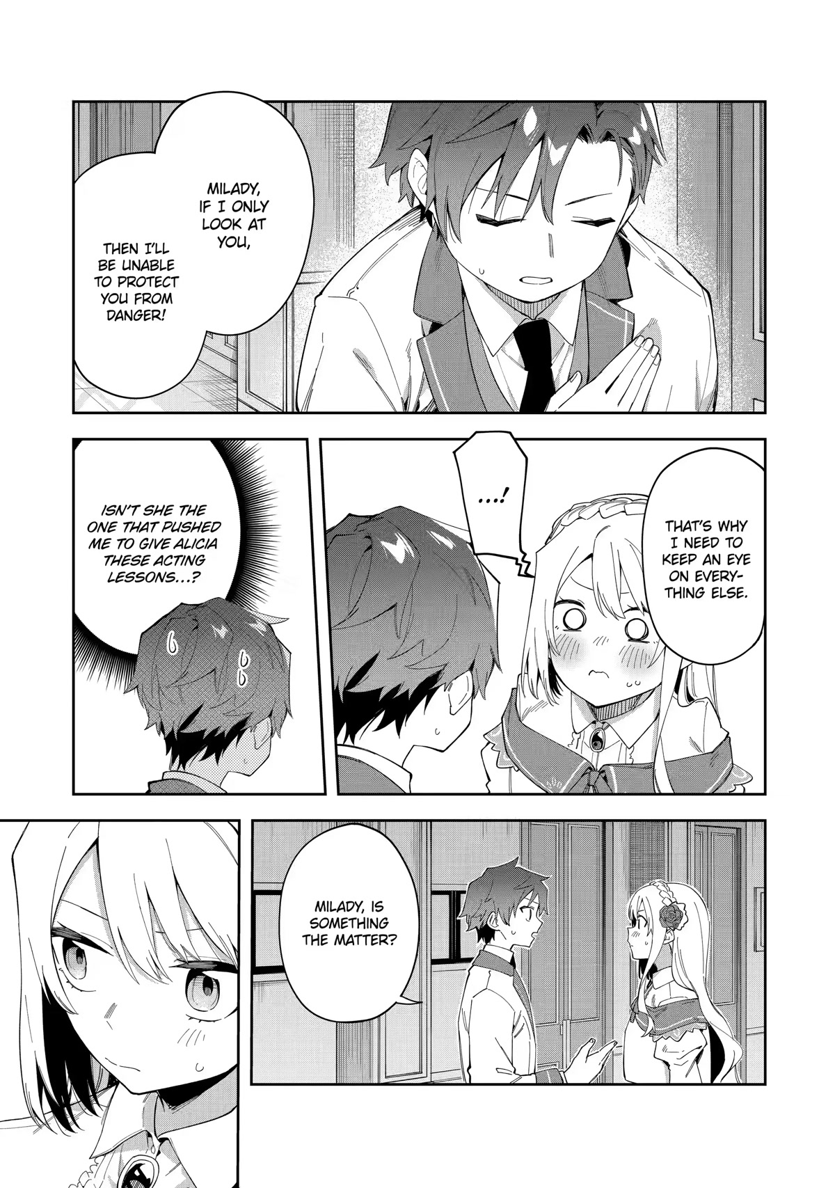 Akuyaku Reijou no Shitsuji-sama Hametsu Chapter 24.1 page 13 - Chapter 24.1: Self-Insertion (1)