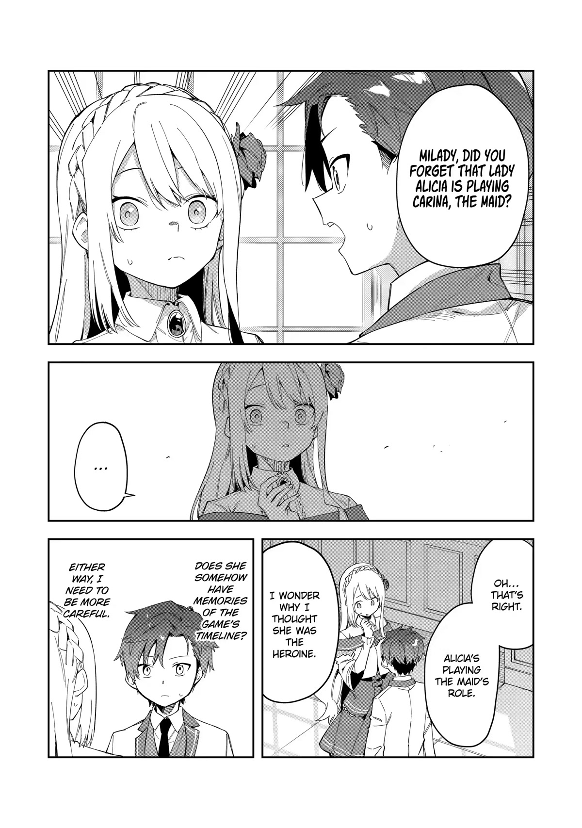 Akuyaku Reijou no Shitsuji-sama Hametsu Chapter 24.1 page 15 - Chapter 24.1: Self-Insertion (1)