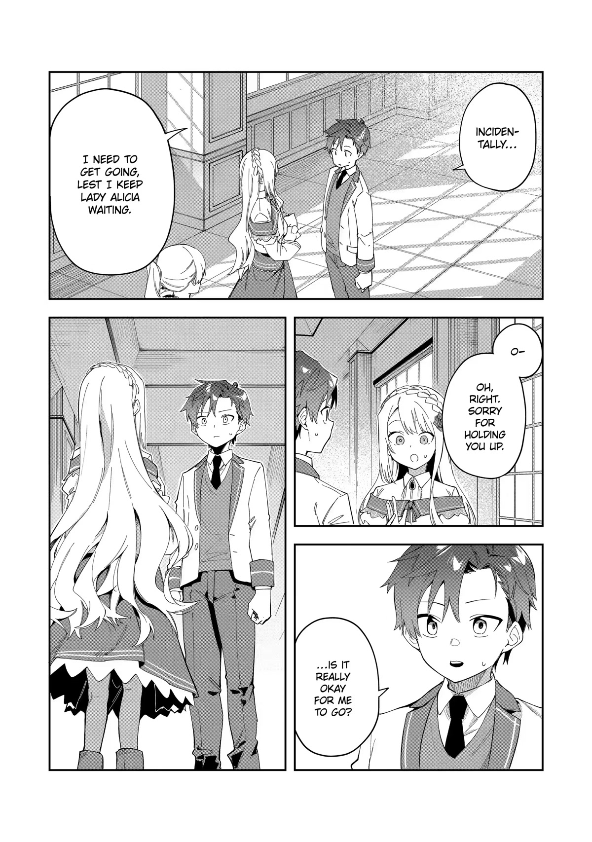 Akuyaku Reijou no Shitsuji-sama Hametsu Chapter 24.1 page 16 - Chapter 24.1: Self-Insertion (1)