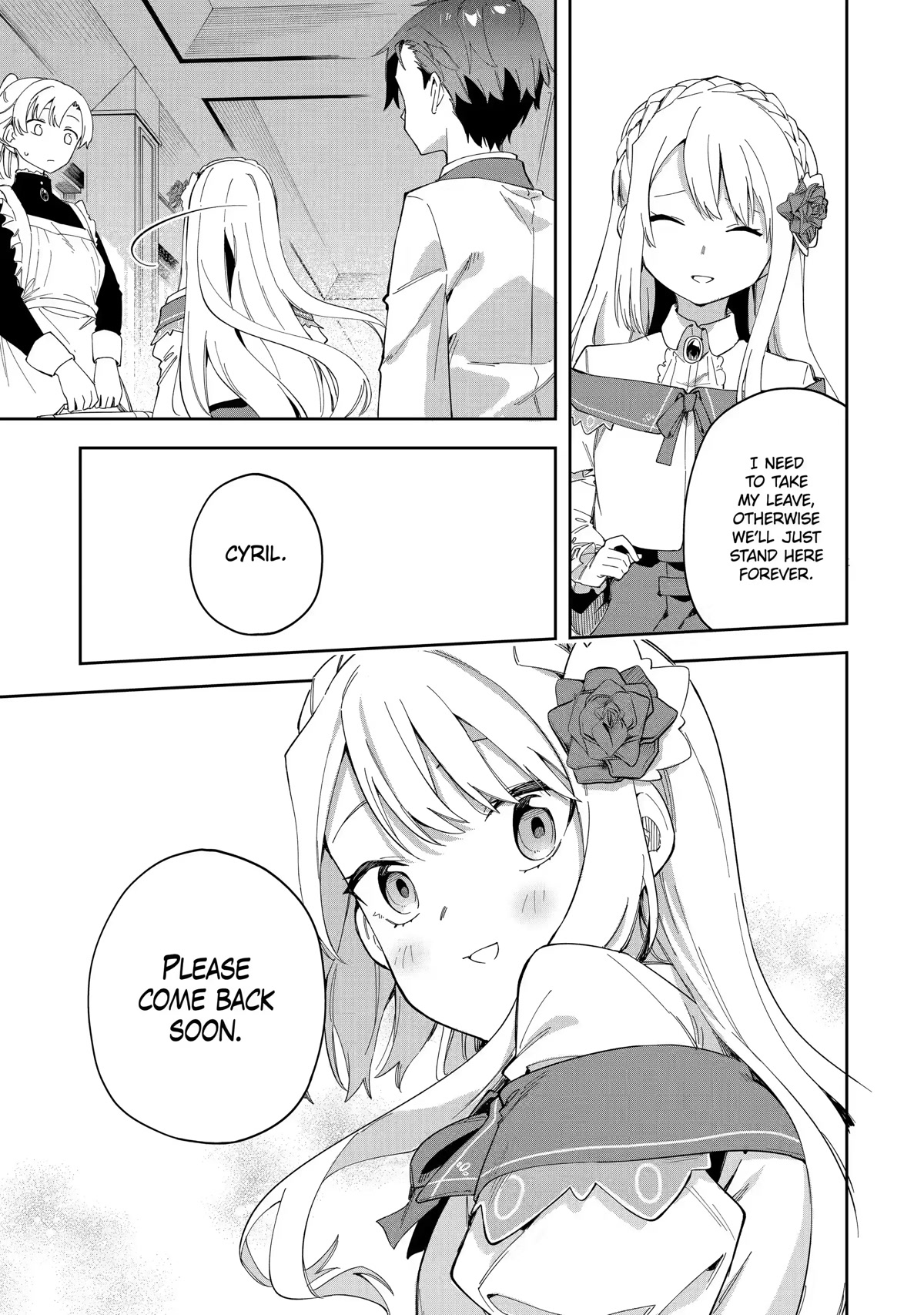 Akuyaku Reijou no Shitsuji-sama Hametsu Chapter 24.1 page 17 - Chapter 24.1: Self-Insertion (1)