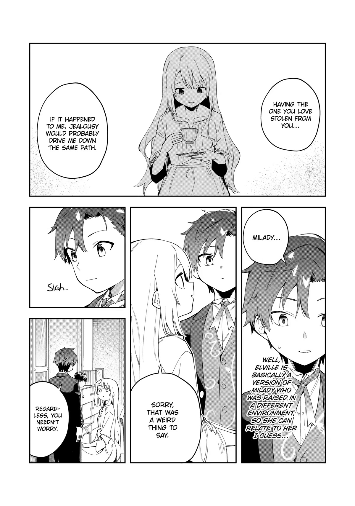Akuyaku Reijou no Shitsuji-sama Hametsu Chapter 24.1 page 2 - Chapter 24.1: Self-Insertion (1)