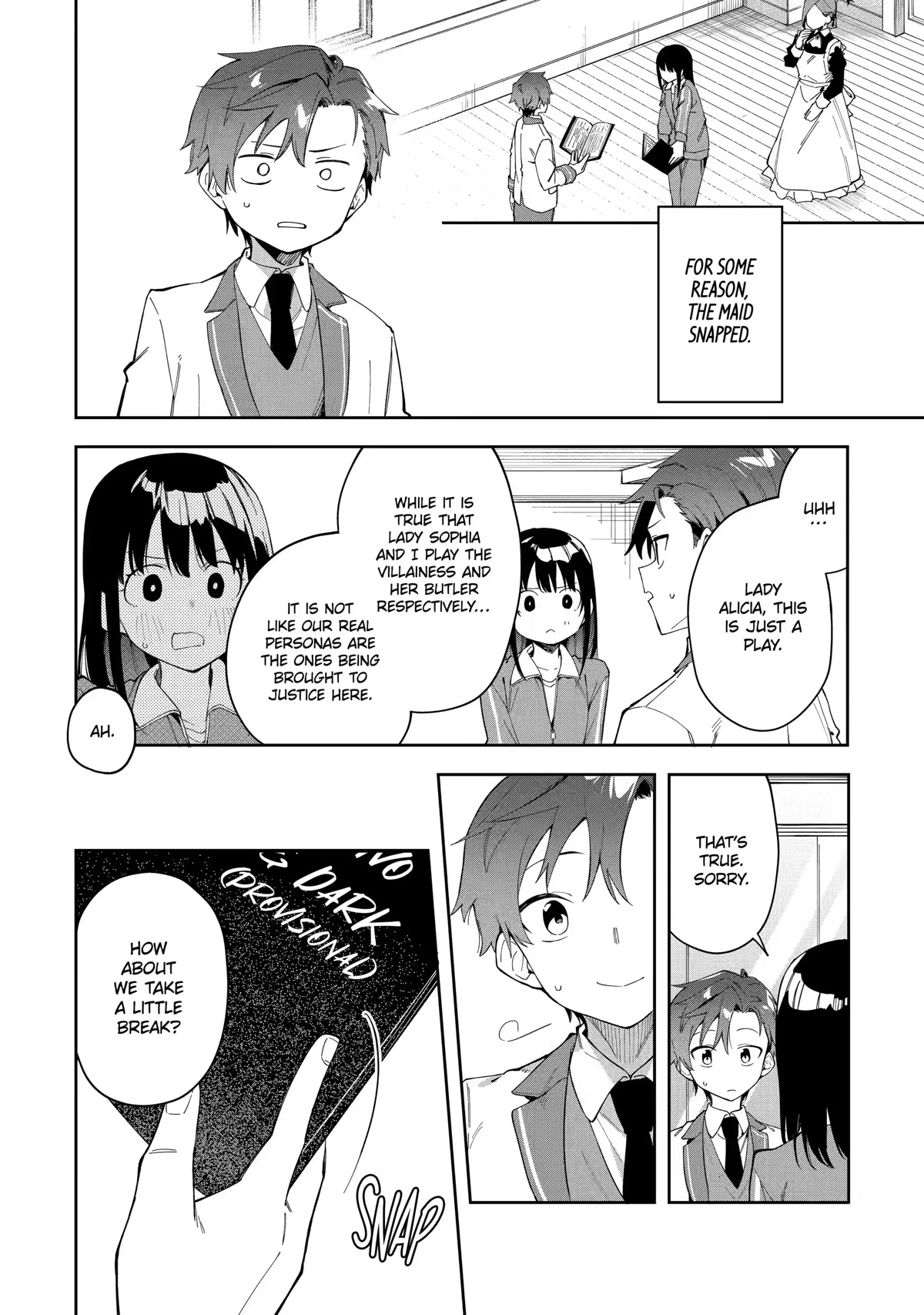Akuyaku Reijou no Shitsuji-sama Hametsu Chapter 24.2 page 9 - Chapter 24.2: Self-Insertion (2)
