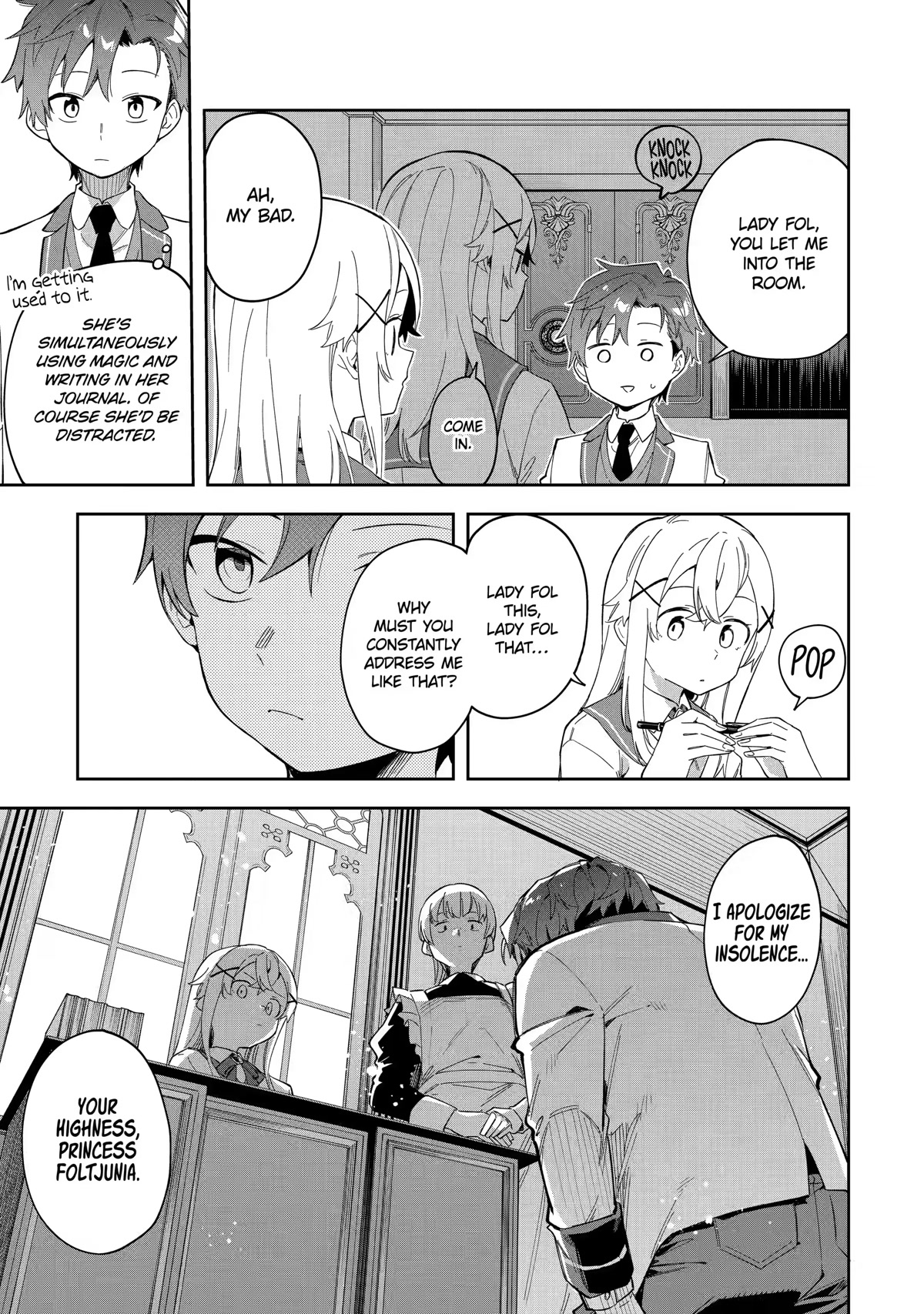Akuyaku Reijou no Shitsuji-sama Hametsu Chapter 25.1 page 7 - Chapter 25.1: Training Camp (1)