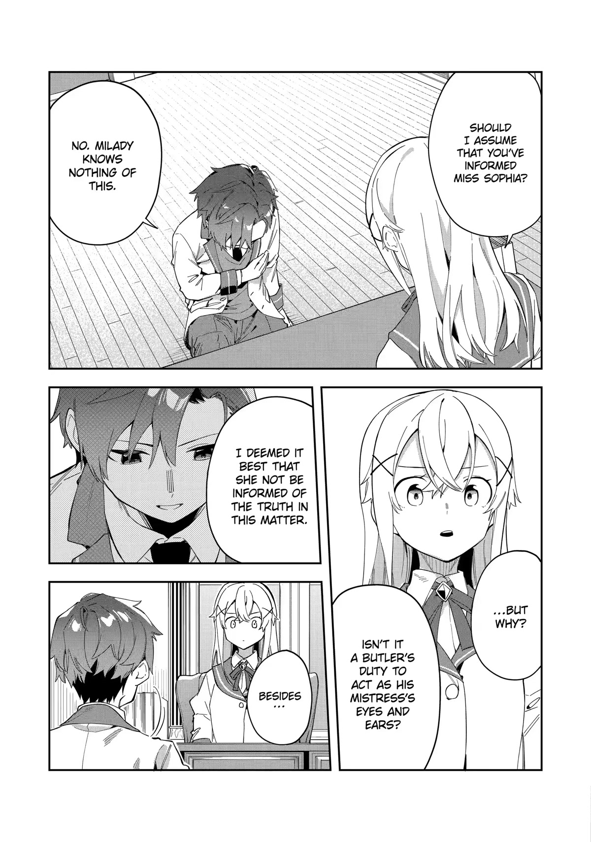 Akuyaku Reijou no Shitsuji-sama Hametsu Chapter 25.1 page 9 - Chapter 25.1: Training Camp (1)