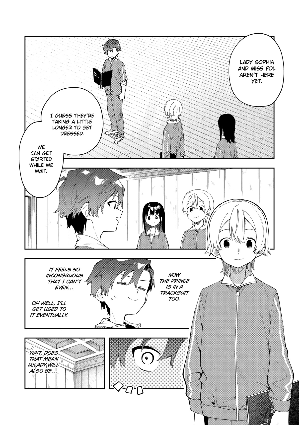 Akuyaku Reijou no Shitsuji-sama Hametsu Chapter 26.1 page 1 - Chapter 26.1: Forbidden Romance (1)