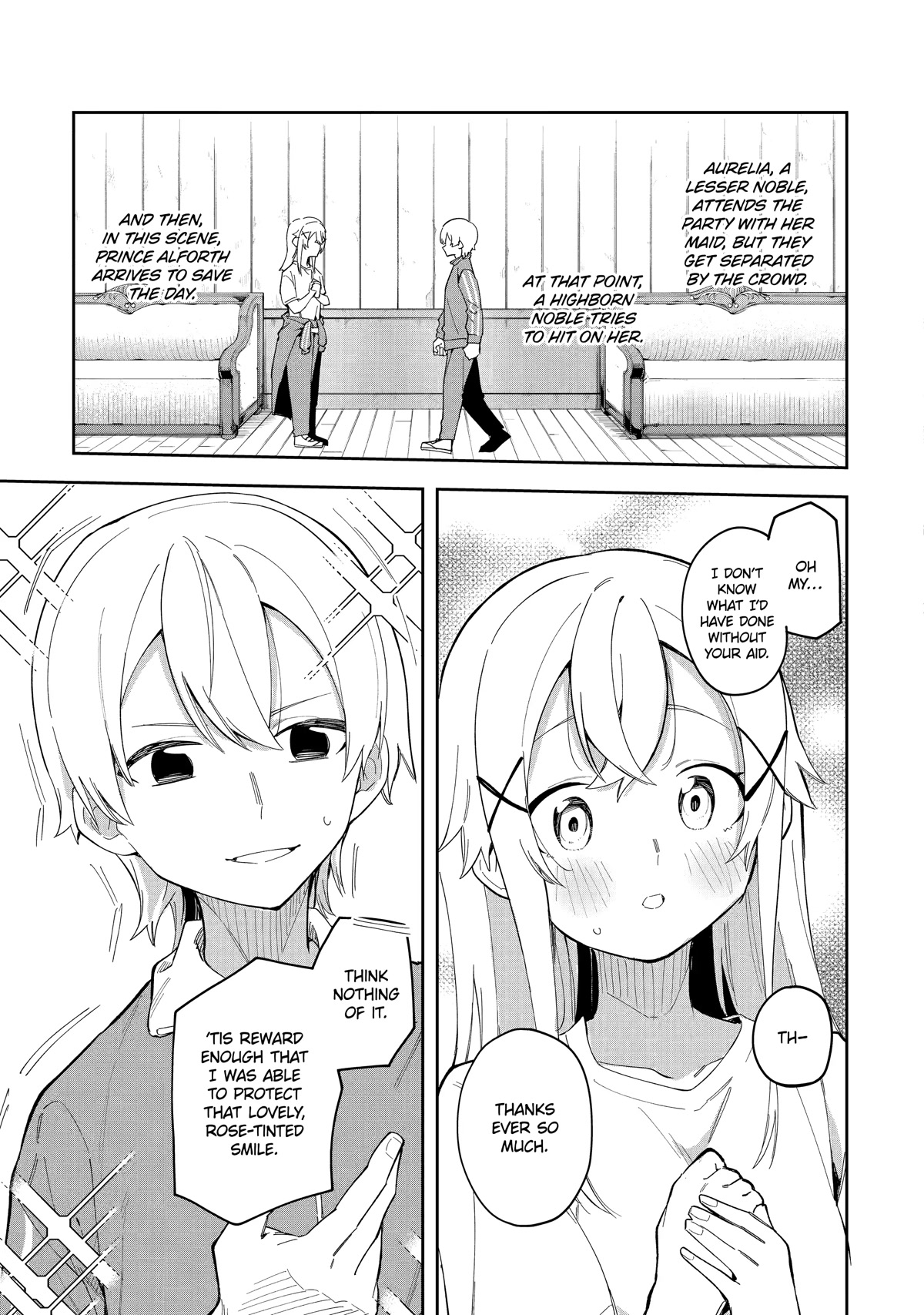 Akuyaku Reijou no Shitsuji-sama Hametsu Chapter 26.1 page 7 - Chapter 26.1: Forbidden Romance (1)