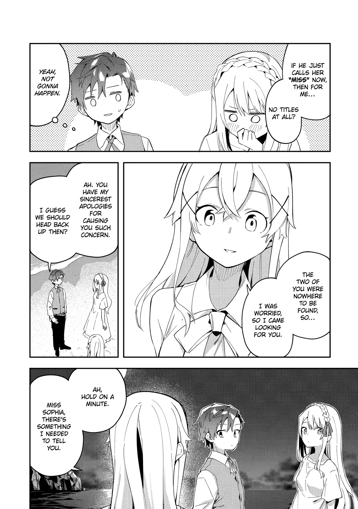 Akuyaku Reijou no Shitsuji-sama Hametsu Chapter 26.2 page 11 - Chapter 26.2: Forbidden Romance (2)