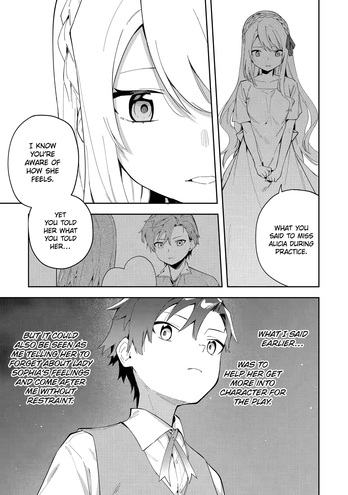 Akuyaku Reijou no Shitsuji-sama Hametsu Chapter 26.2 page 8 - Chapter 26.2: Forbidden Romance (2)