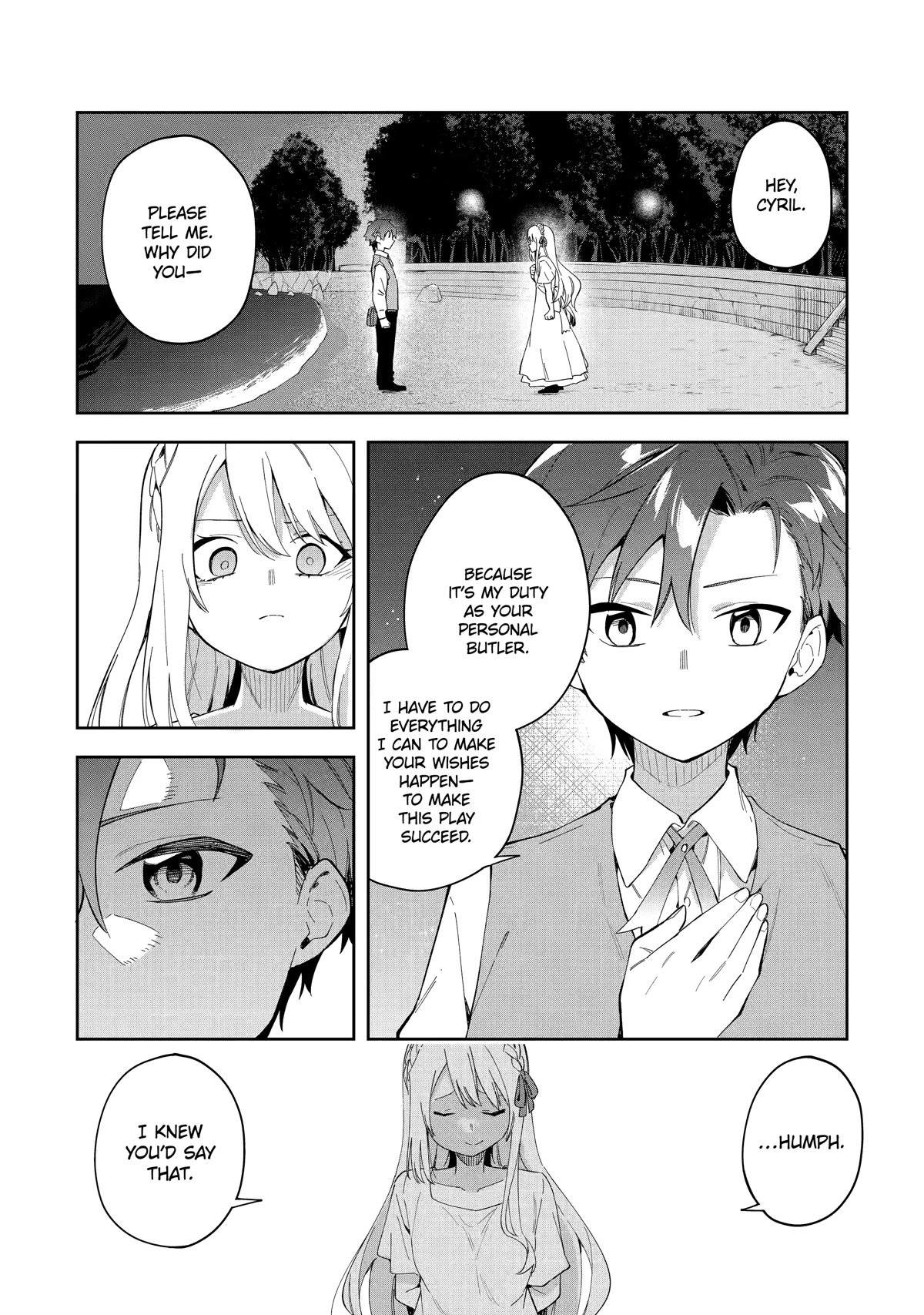 Akuyaku Reijou no Shitsuji-sama Hametsu Chapter 26.2 page 9 - Chapter 26.2: Forbidden Romance (2)
