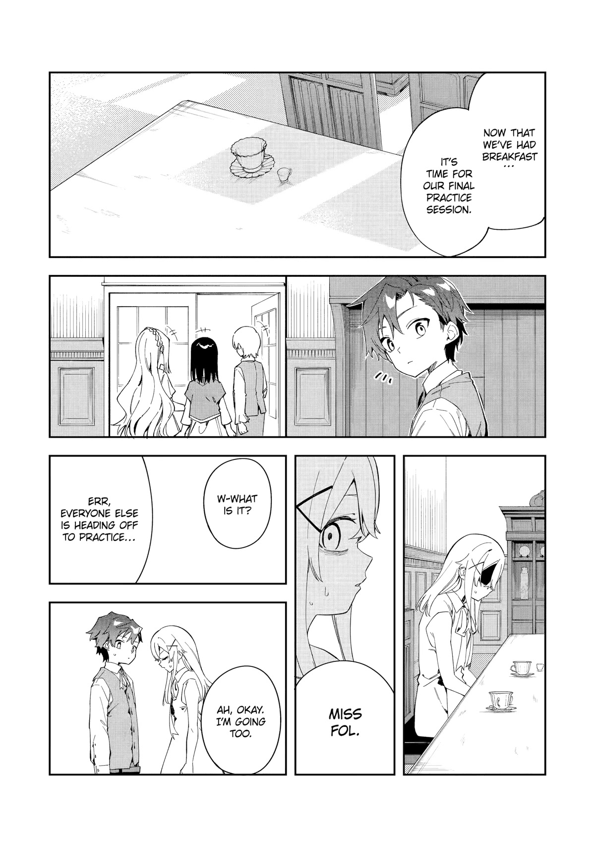 Akuyaku Reijou no Shitsuji-sama Hametsu Chapter 27 page 1 - Chapter 27