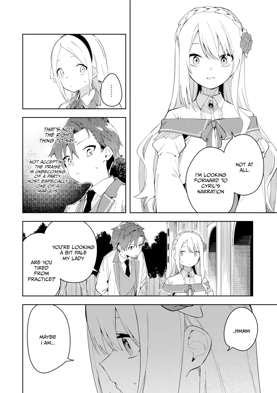 Akuyaku Reijou no Shitsuji-sama Hametsu Chapter 29.1 page 2 - Chapter 29.1: Before The Show