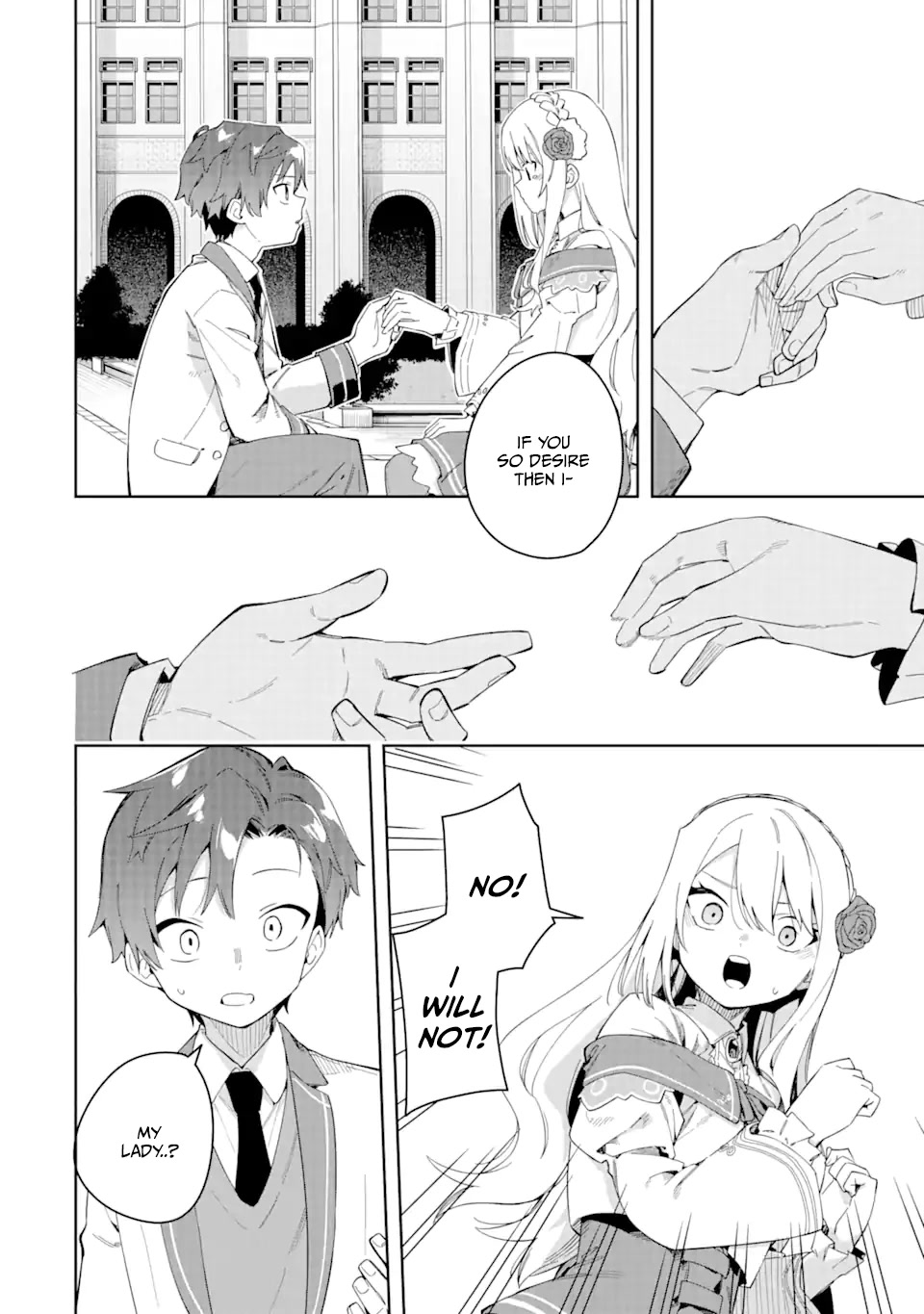 Akuyaku Reijou no Shitsuji-sama Hametsu Chapter 29.1 page 8 - Chapter 29.1: Before The Show