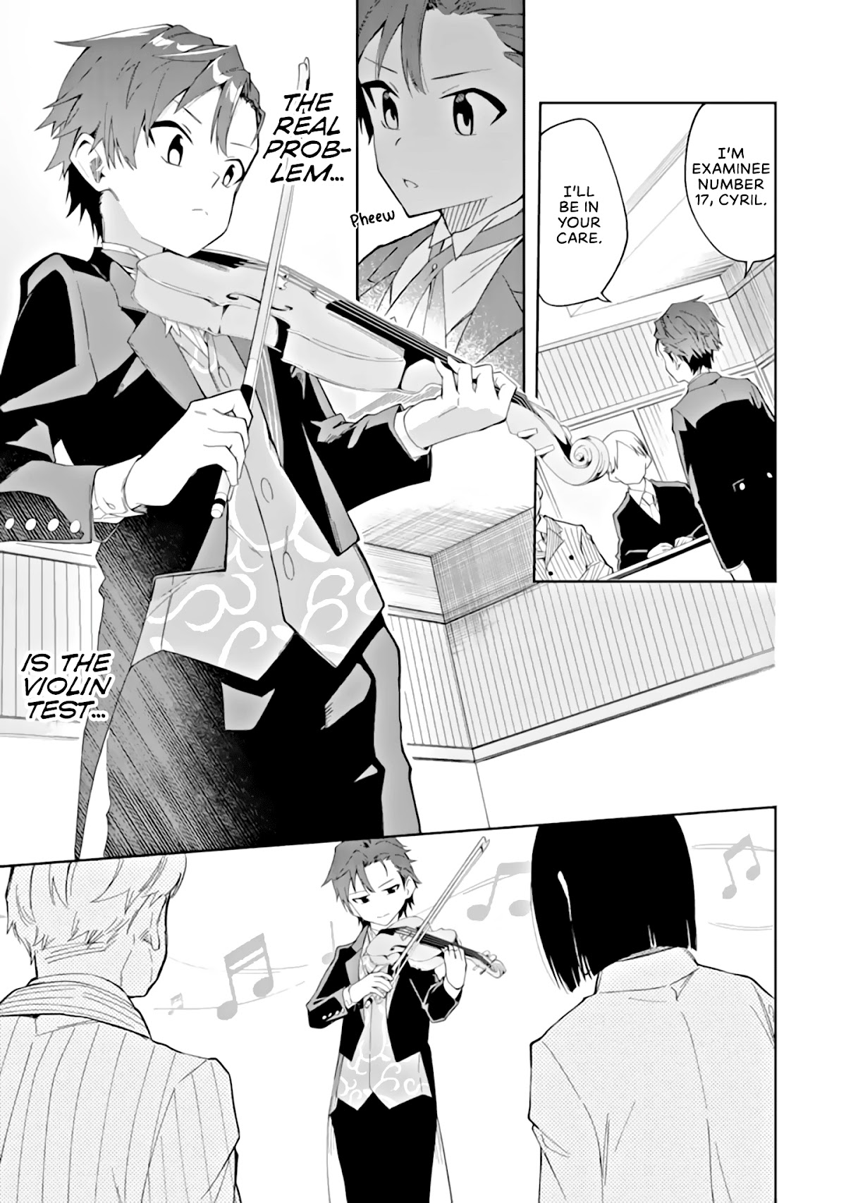 Akuyaku Reijou no Shitsuji-sama Hametsu Chapter 3.1 page 10 - Chapter 3.1: Entrance Exam