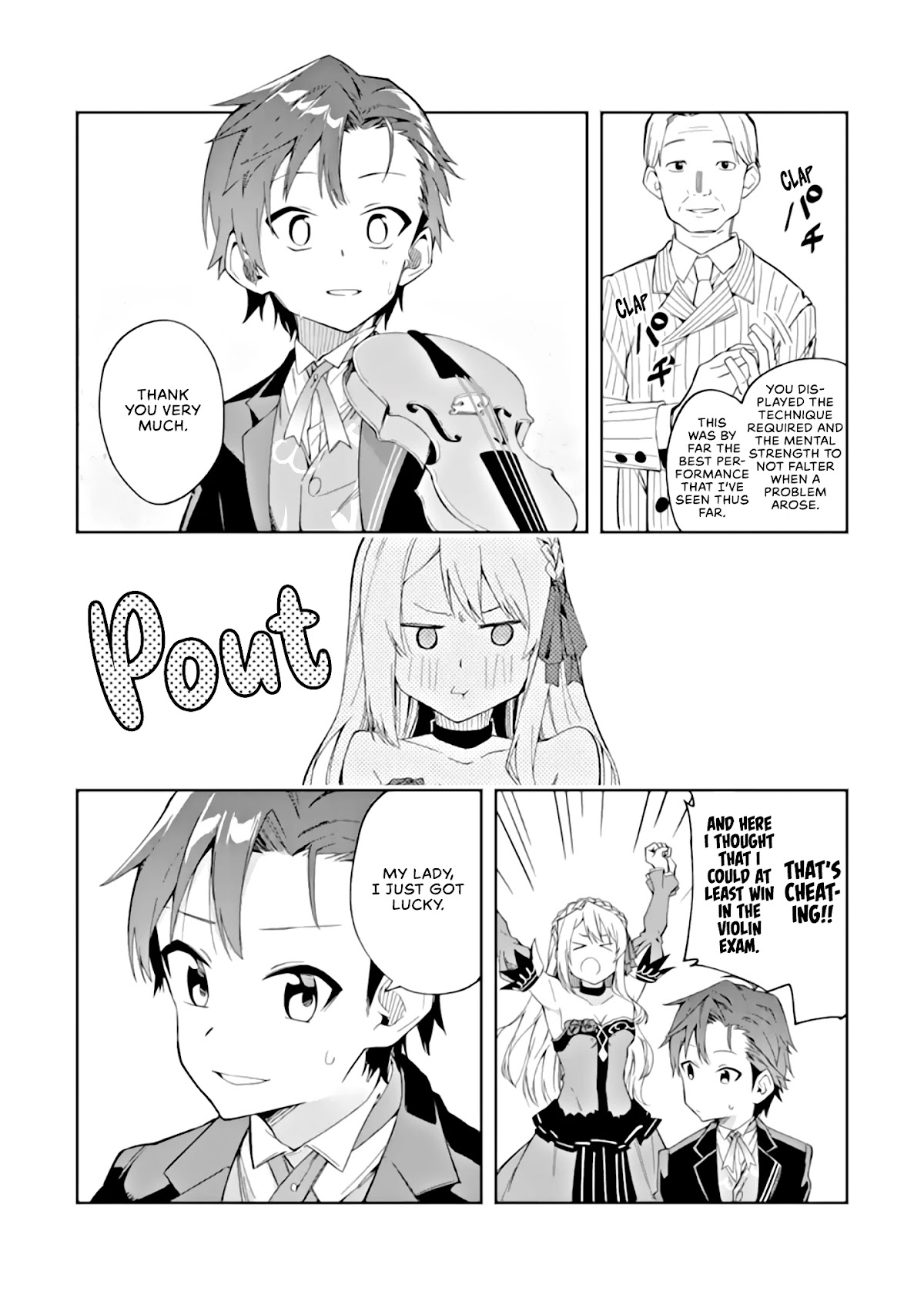 Akuyaku Reijou no Shitsuji-sama Hametsu Chapter 3.1 page 14 - Chapter 3.1: Entrance Exam