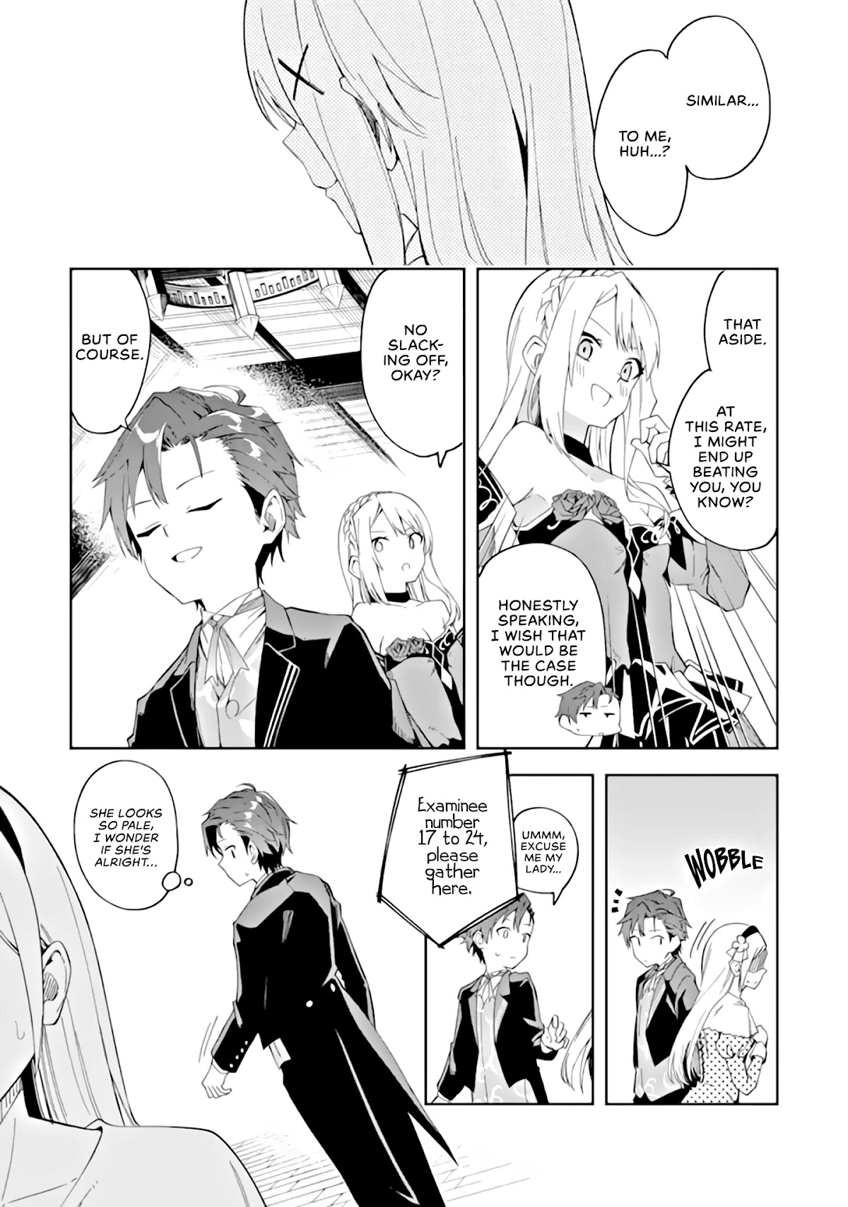 Akuyaku Reijou no Shitsuji-sama Hametsu Chapter 3.1 page 16 - Chapter 3.1: Entrance Exam