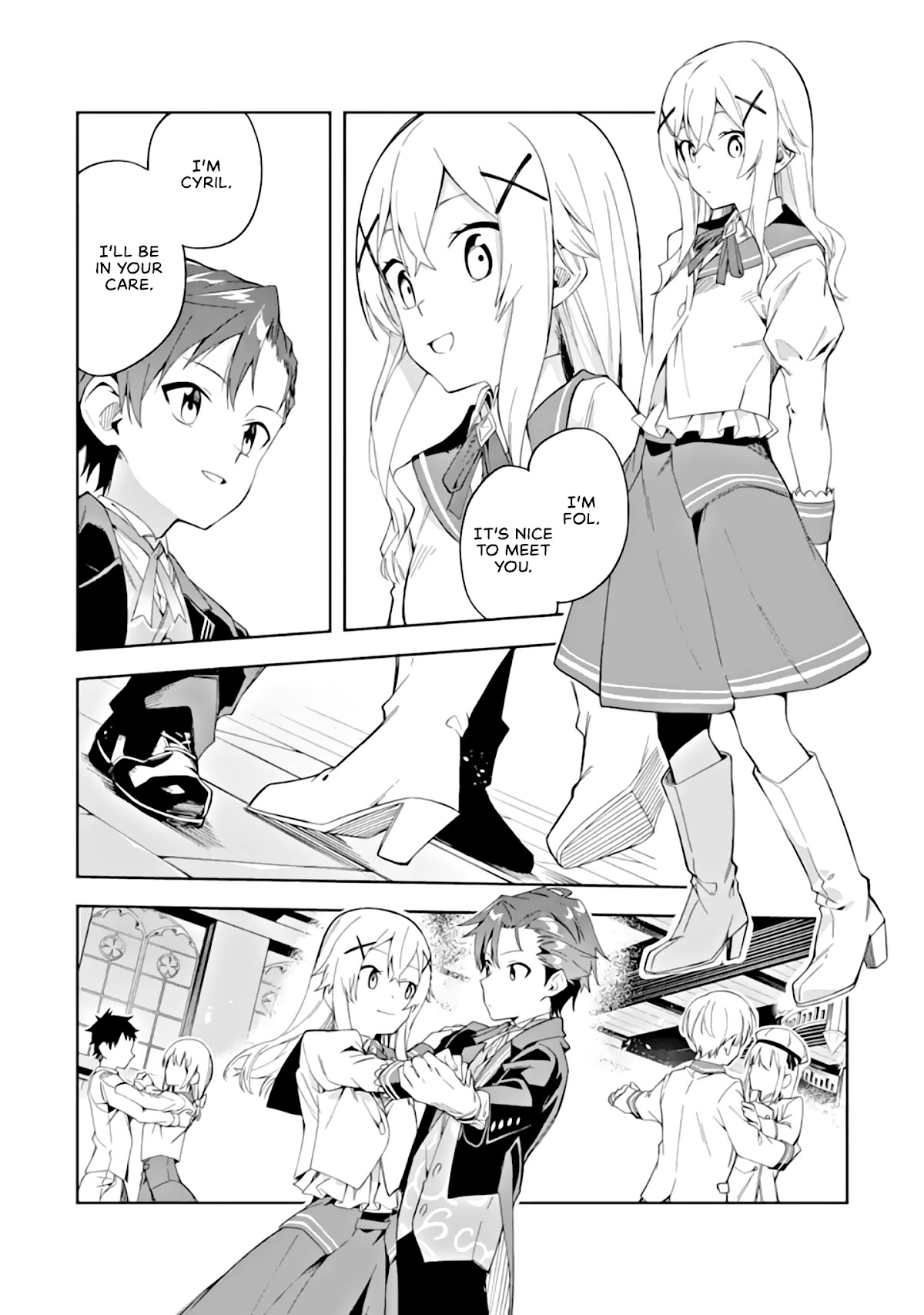 Akuyaku Reijou no Shitsuji-sama Hametsu Chapter 3.1 page 17 - Chapter 3.1: Entrance Exam