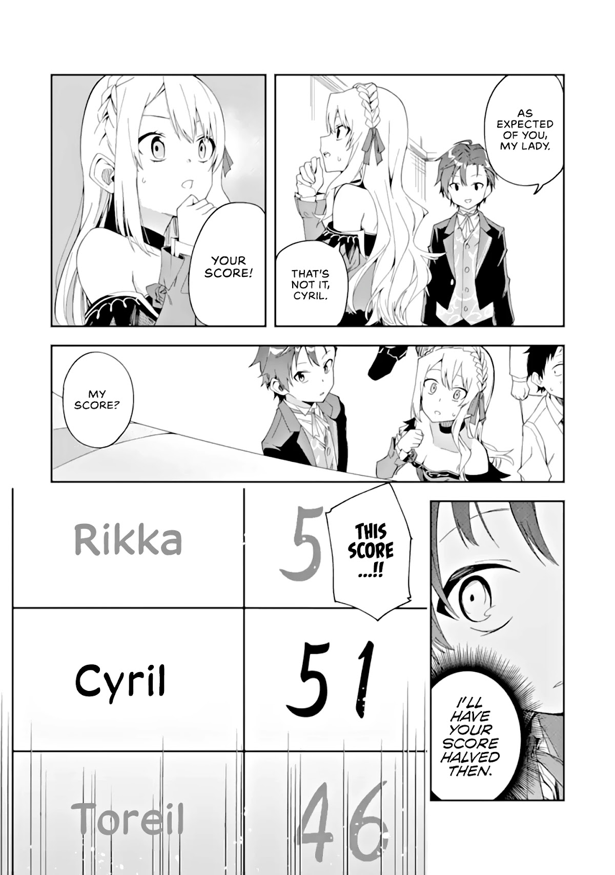 Akuyaku Reijou no Shitsuji-sama Hametsu Chapter 3.2 page 11 - Chapter 3.2: Entrance Exam