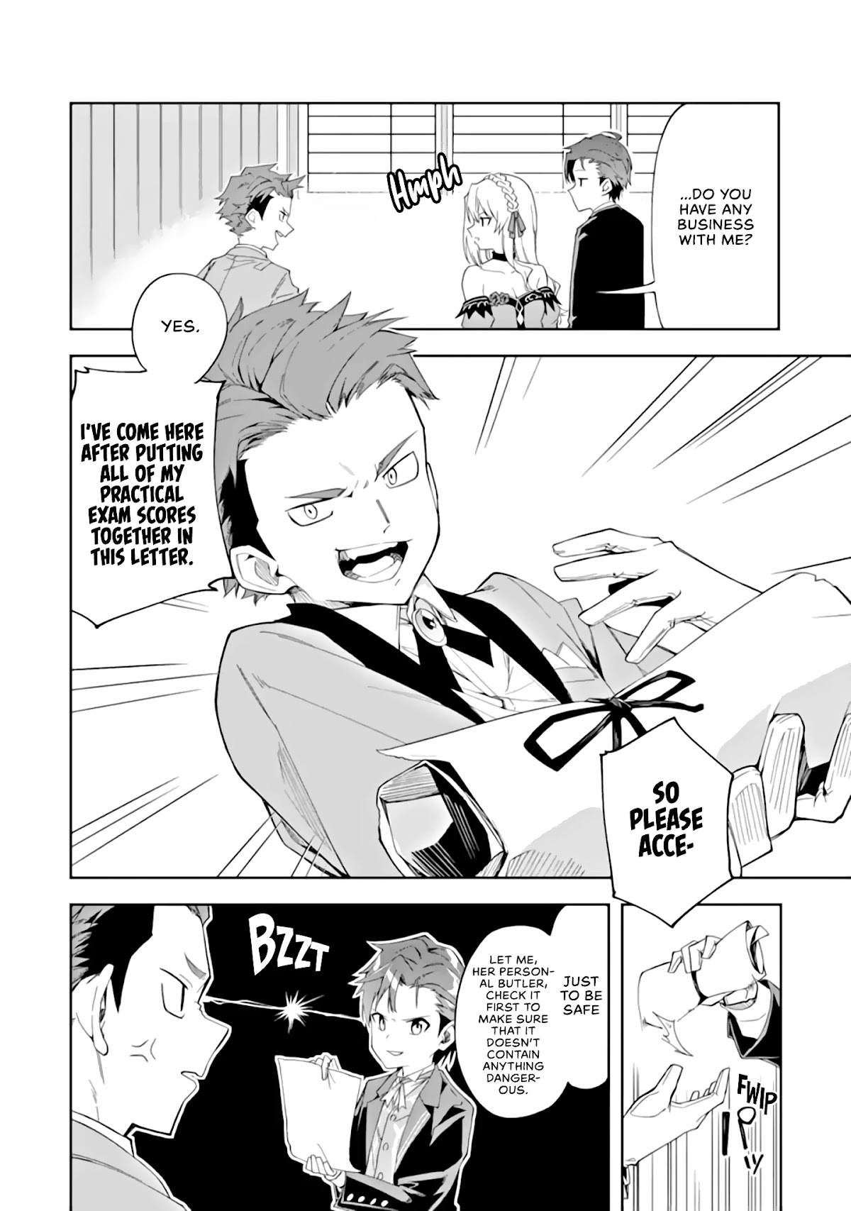 Akuyaku Reijou no Shitsuji-sama Hametsu Chapter 3.2 page 13 - Chapter 3.2: Entrance Exam