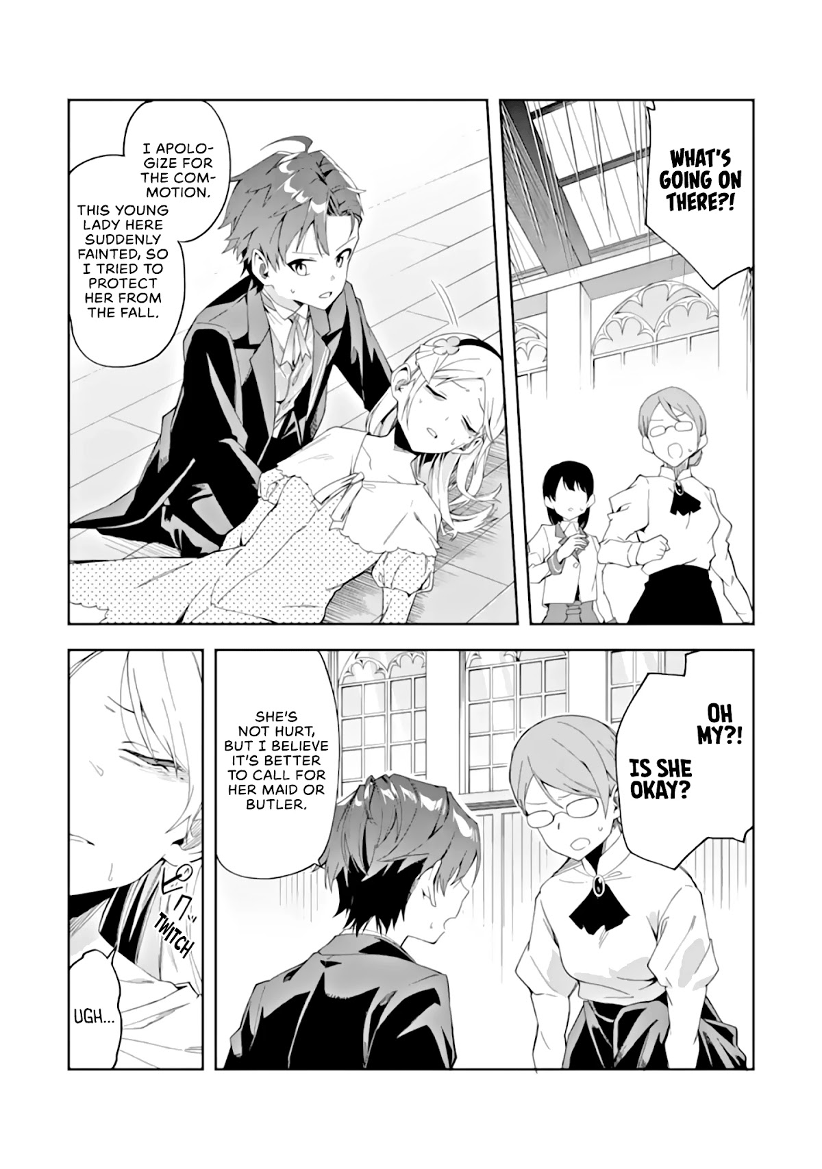 Akuyaku Reijou no Shitsuji-sama Hametsu Chapter 3.2 page 2 - Chapter 3.2: Entrance Exam